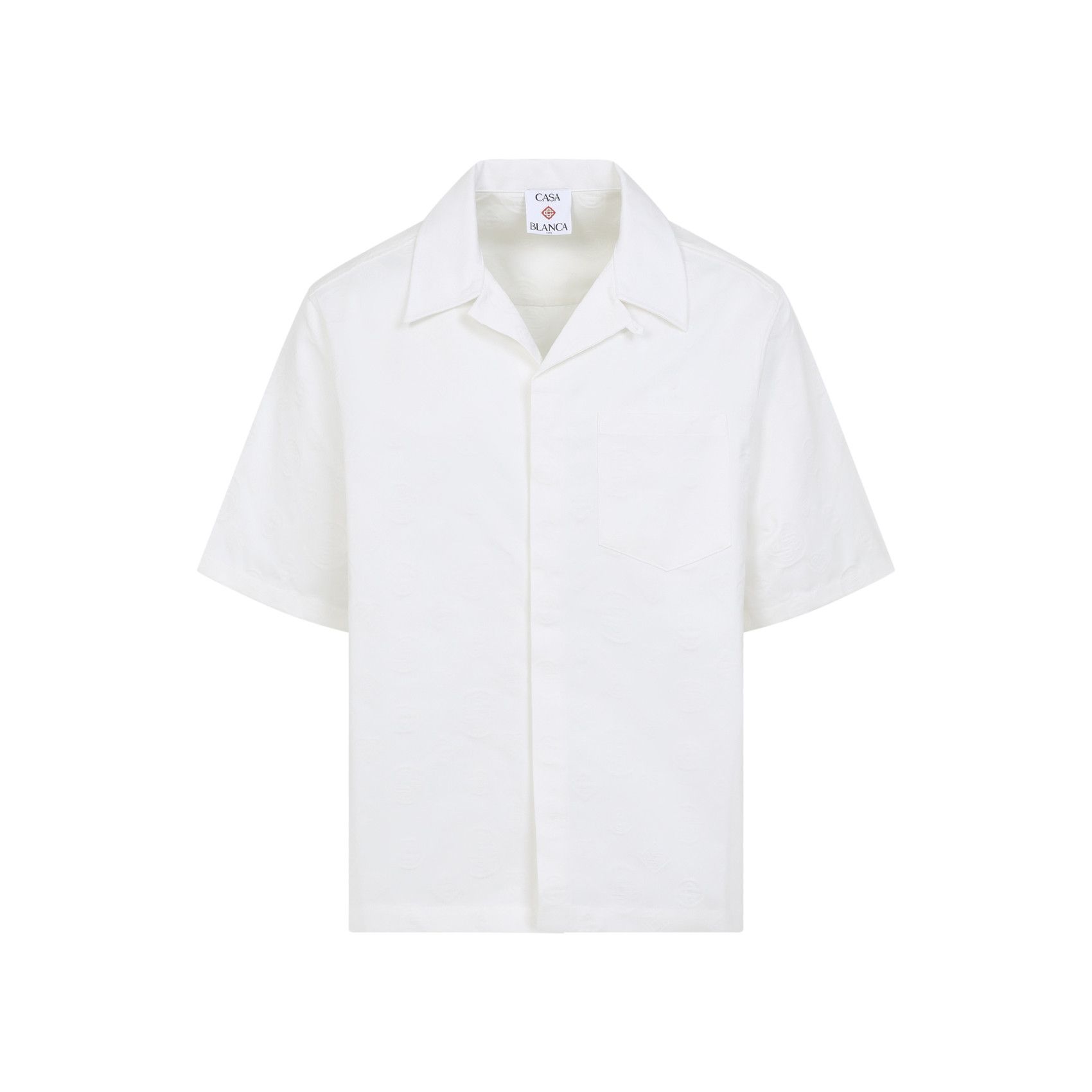 Casablanca Casablanca Monogram Short Sleeves Shirt Size US L / EU 52-54 / 3 - 1 Thumbnail