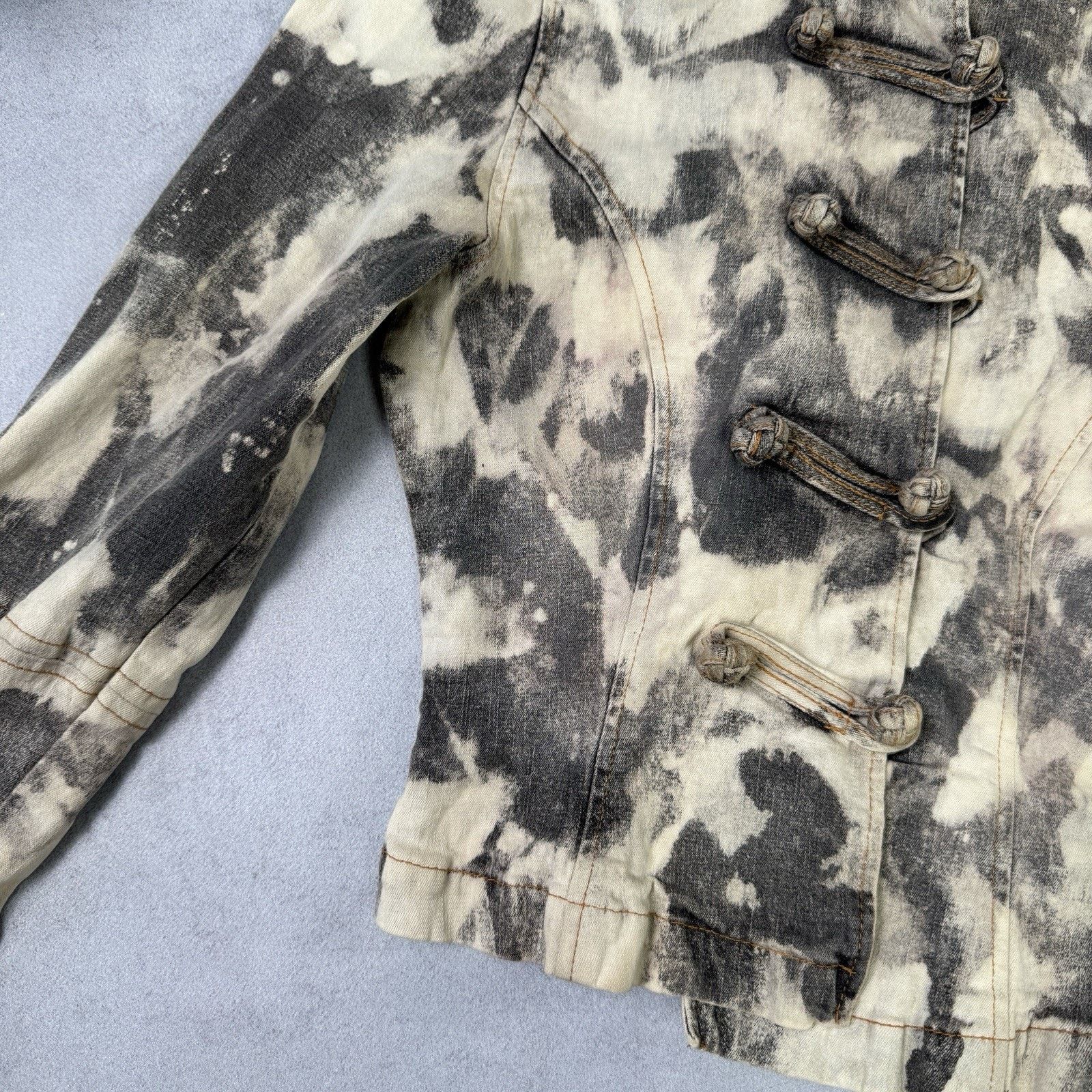 Vintage Vintage Jennyfer J Napoleon Jacket Tie Dye Size M Women Size M / US 6-8 / IT 42-44 - 7 Thumbnail