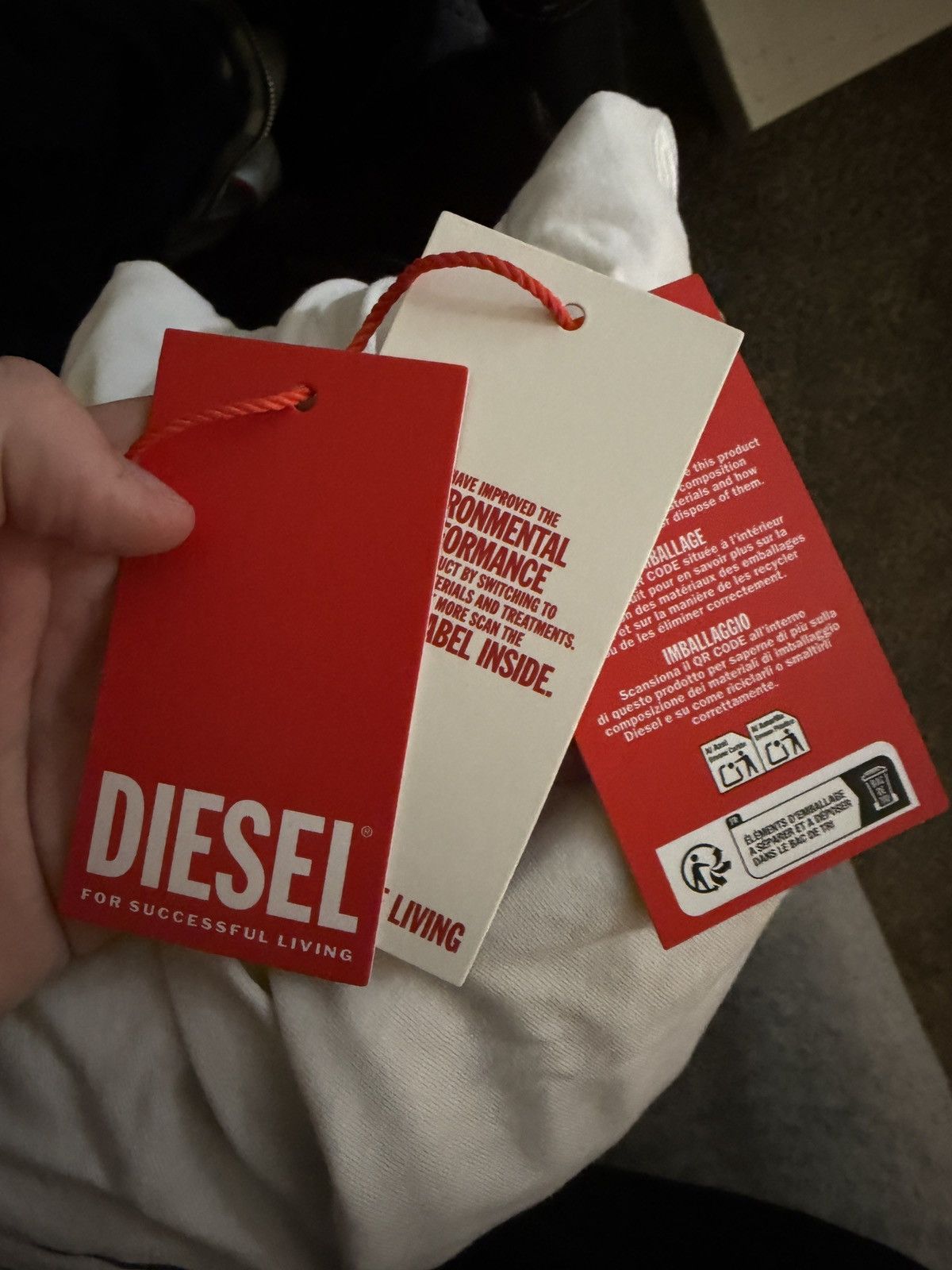 Diesel DIESEL Cat Tee Size US M / EU 48-50 / 2 - 7 Thumbnail