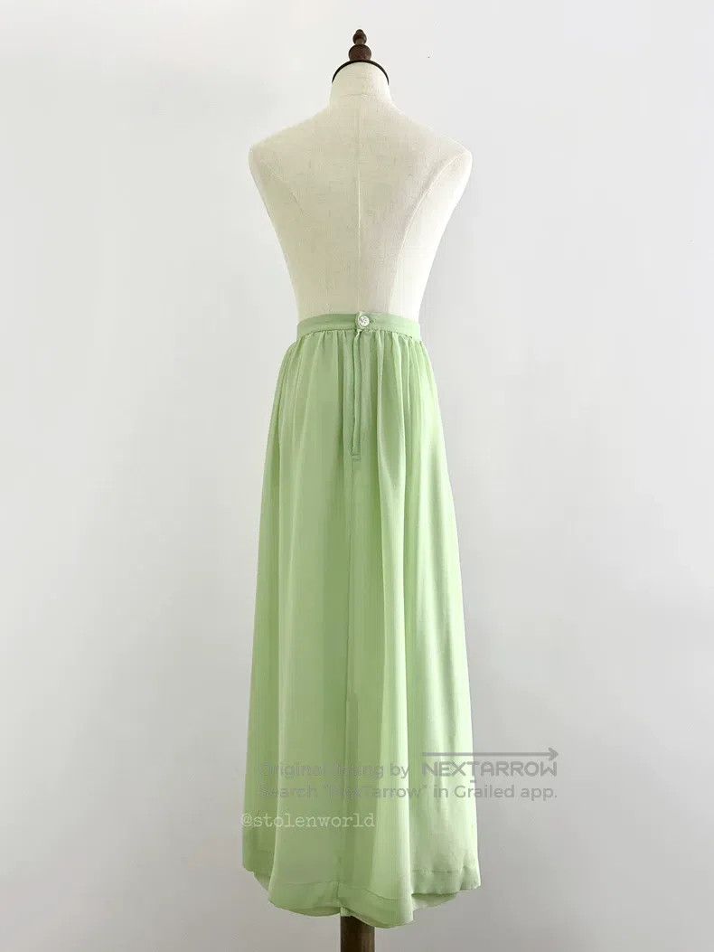 Comme des Garcons Comme Des Garcons size S Emerald Green Double-layer Tulle S Size 23" - 6 Thumbnail