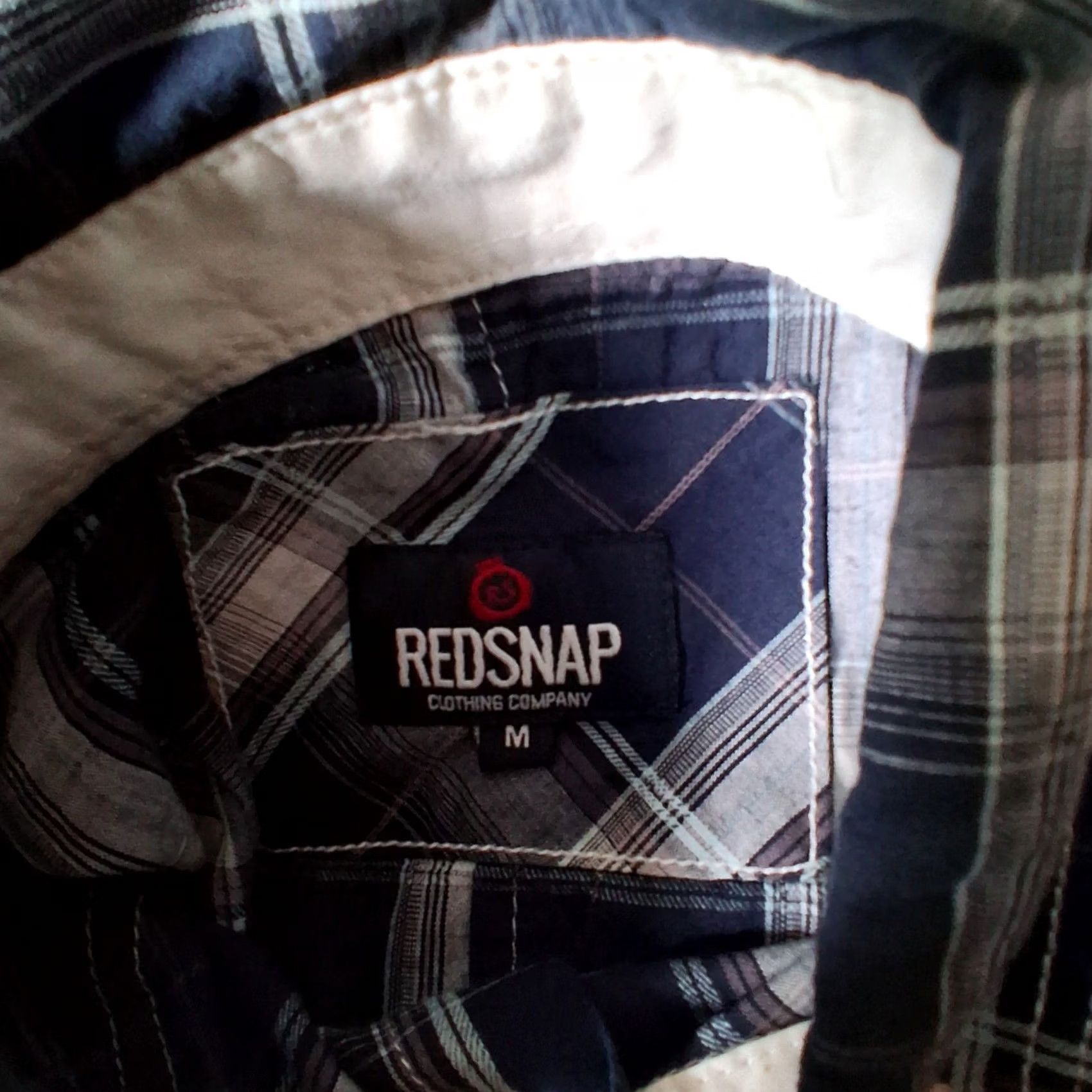 Vintage VINTAGE Red Snap Clothing Company Western Shirt Pair Men Medium Plaid Red Blue Ranch NEW Size US M / EU 48-50 / 2 - 6 Thumbnail