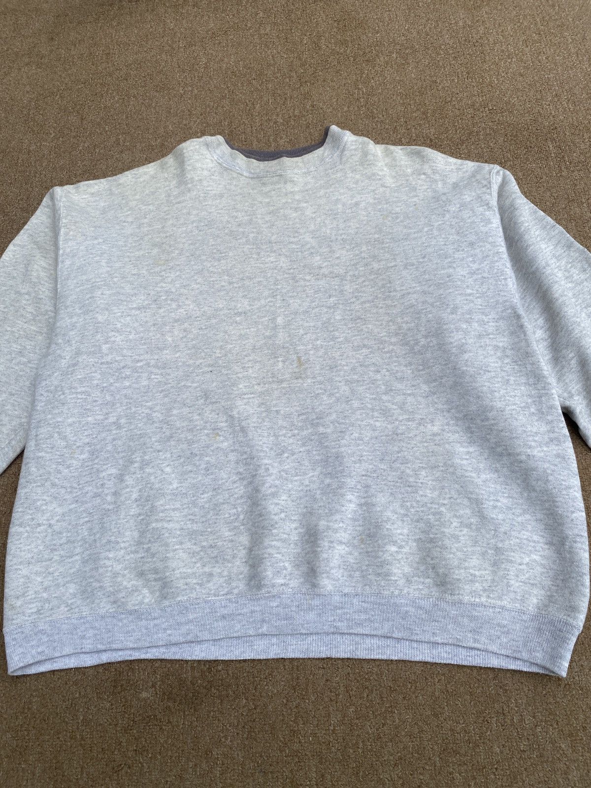 Hanes × Vintage Vintage hanes plain crewneck sweatshirt Size US L / EU 52-54 / 3 - 5 Thumbnail