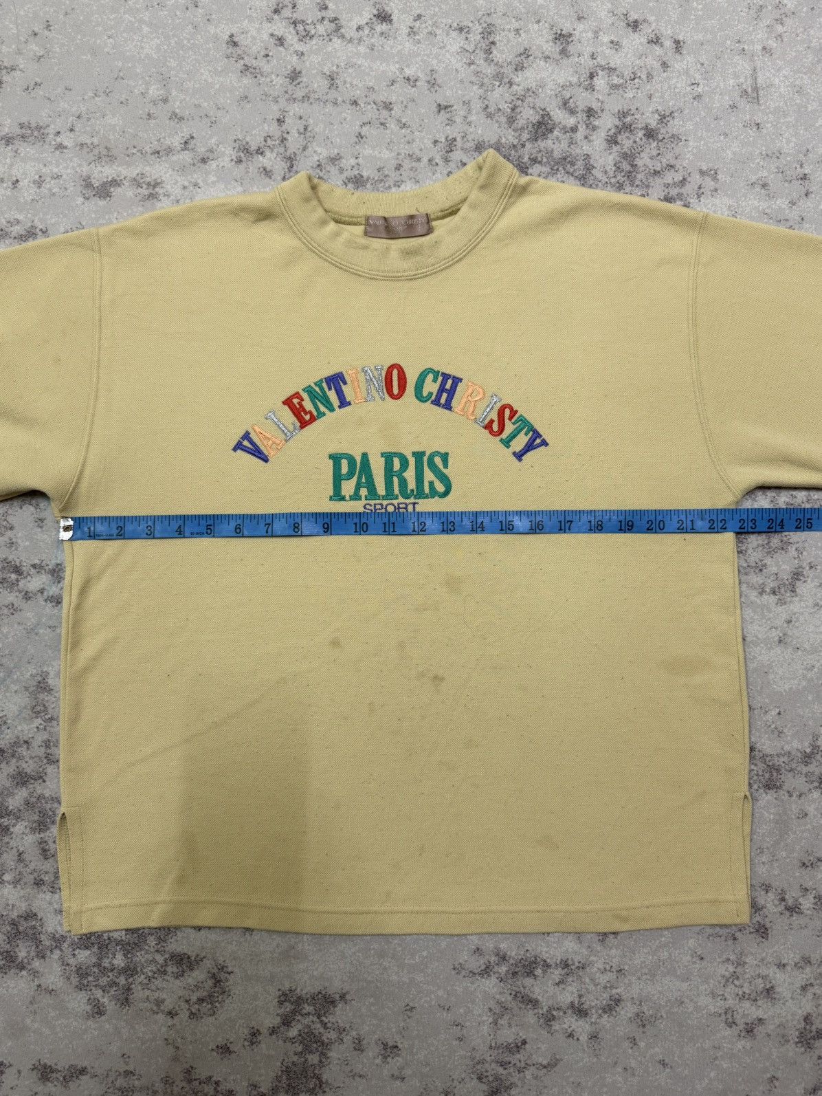 Valentino VINTAGE 90s VALENTINO CHRISTY PARIS SPORT BOXY SWEATERSHIRT Size M / US 6-8 / IT 42-44 - 13 Thumbnail