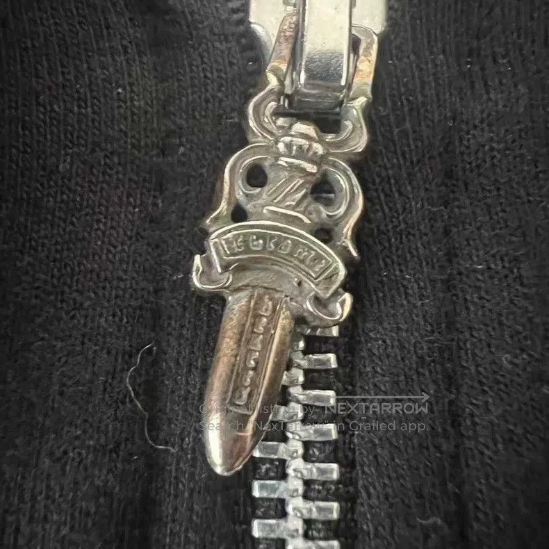 Chrome Hearts CHROME HEARTS Size M Flame zipper sweater Size US M / EU 48-50 / 2 - 5 Thumbnail