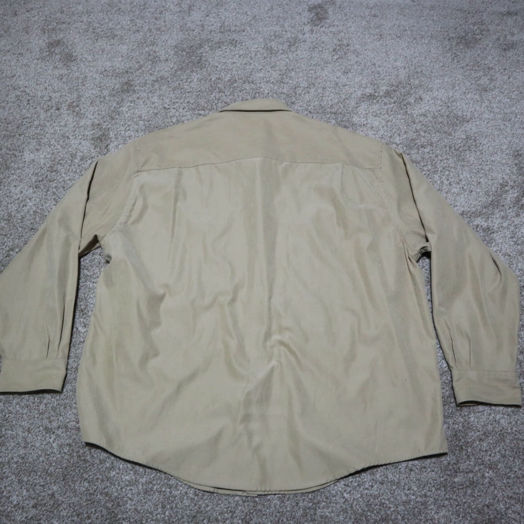 Vintage Ivy Crew Shirt Mens 2XL Button-Up Plaid Cotton Super Soft Long Sleeve Tan Brown 2XL Vintage? No. Size US XXL / EU 58 / 5 - 7 Thumbnail