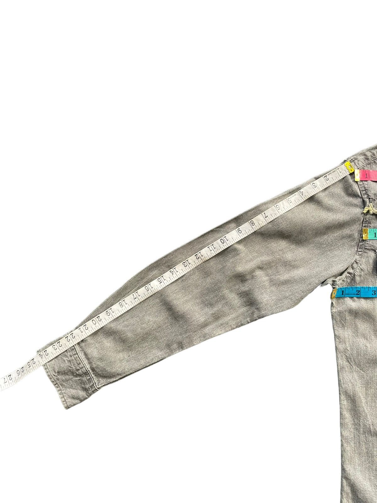 Japanese Brand Japanese Lateral Vibration Western Denim Shirt Size US M / EU 48-50 / 2 - 9 Thumbnail