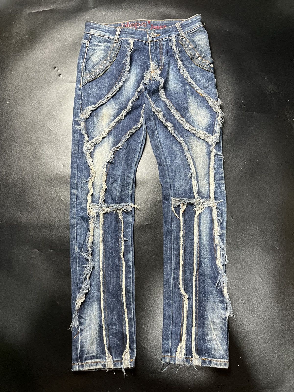 If Six Was Nine × Japanese Brand × Le Grande Bleu (L.G.B.) Japanese Rework distressed style Size US 30 / EU 46 - 1 Thumbnail
