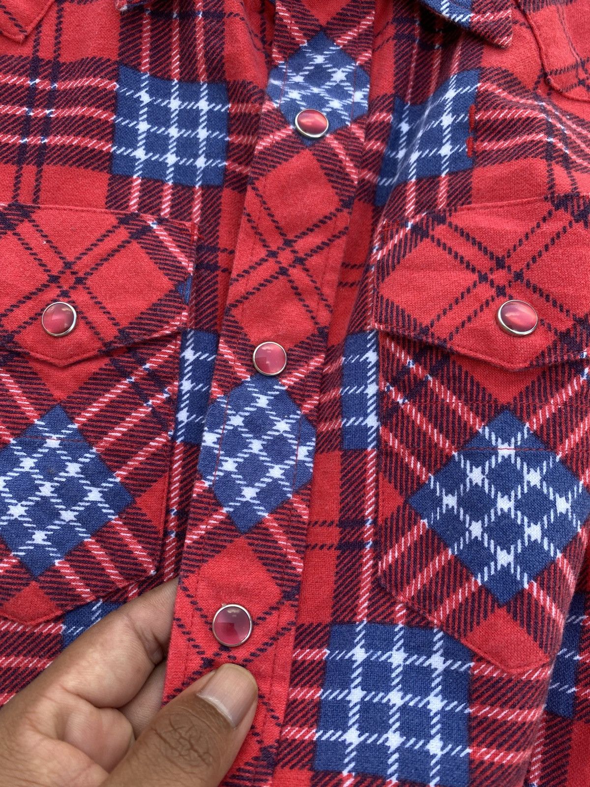 Number (N)ine Rare Number Nine Checkered Flannel Shirt Size US S / EU 44-46 / 1 - 22 Thumbnail