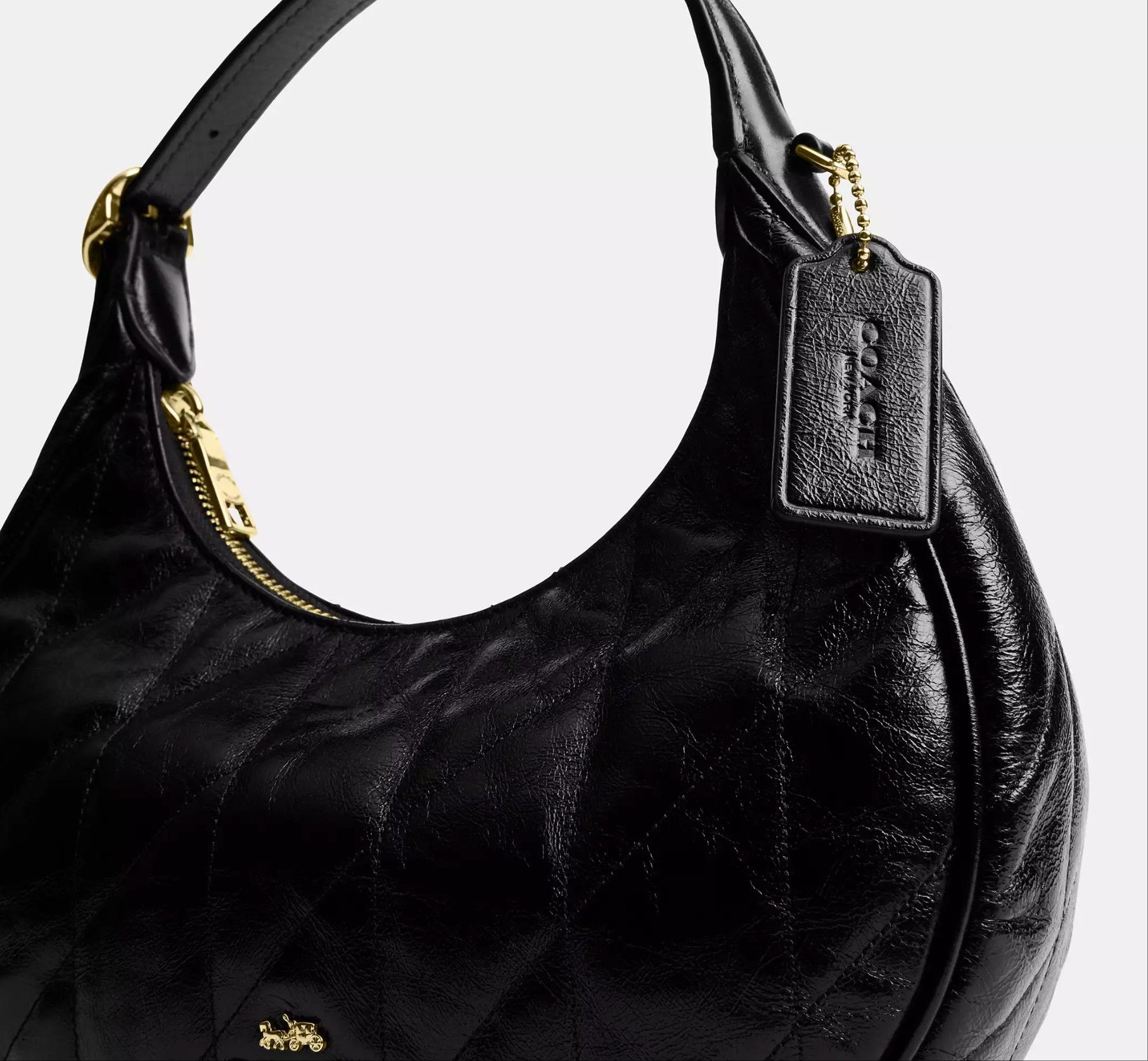Coach Emily Shoulder Bag With Quilting CDX21 Size ONE SIZE - 11 Thumbnail