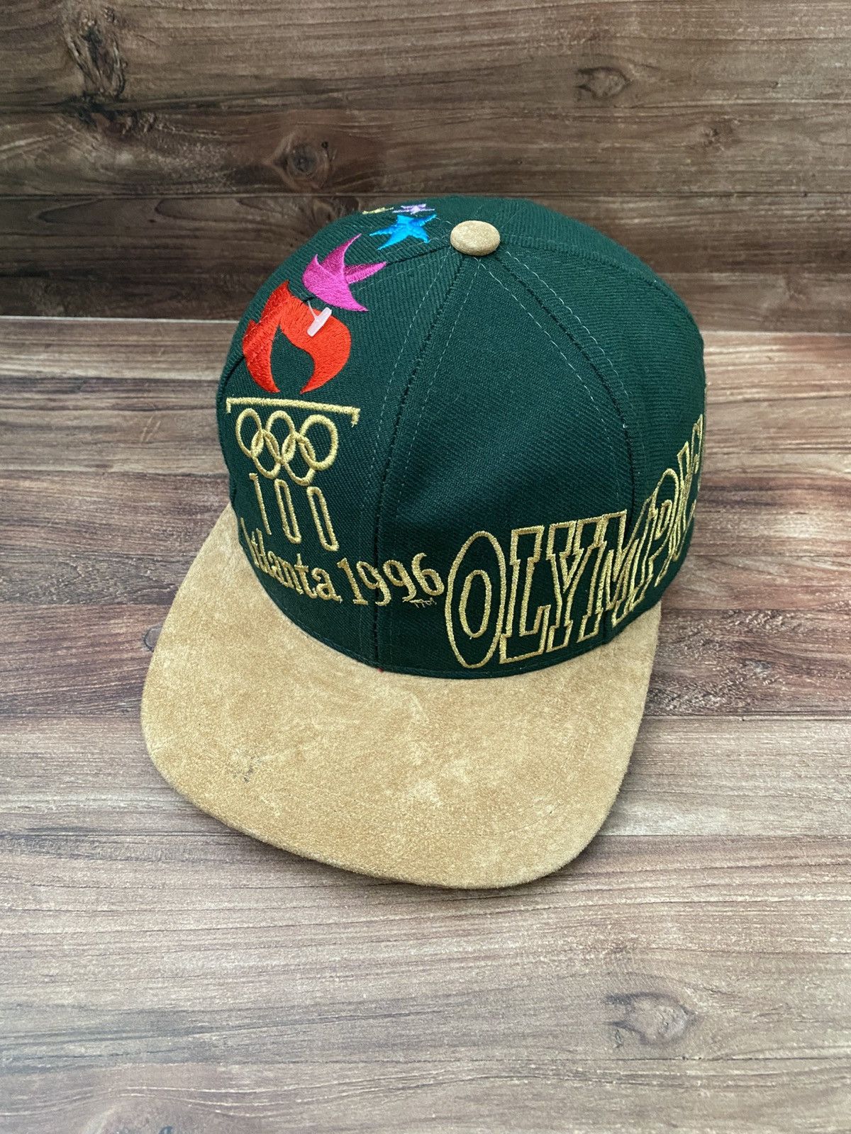 Vintage Vintage Hat Atlanta Olympic Size ONE SIZE - 1 Thumbnail