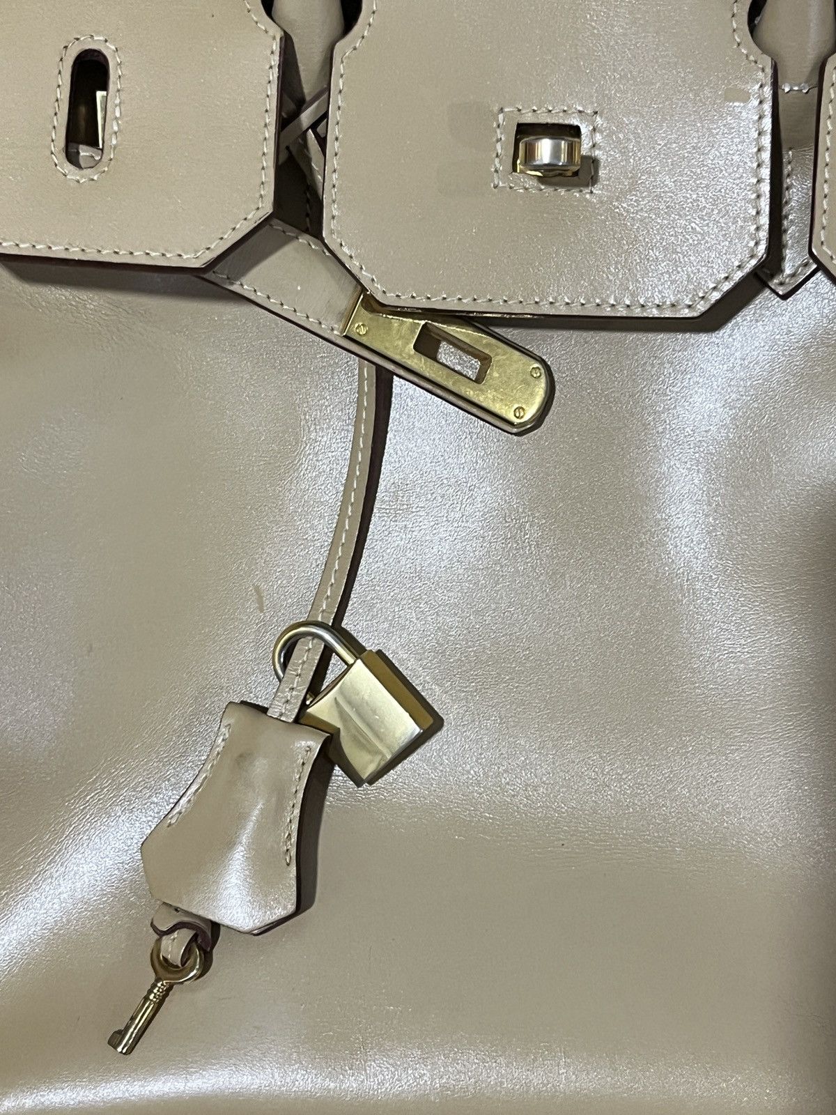 If Six Was Nine Custom Hand Made Leather Birkin Inspired by Hermes Size ONE SIZE - 16 Thumbnail