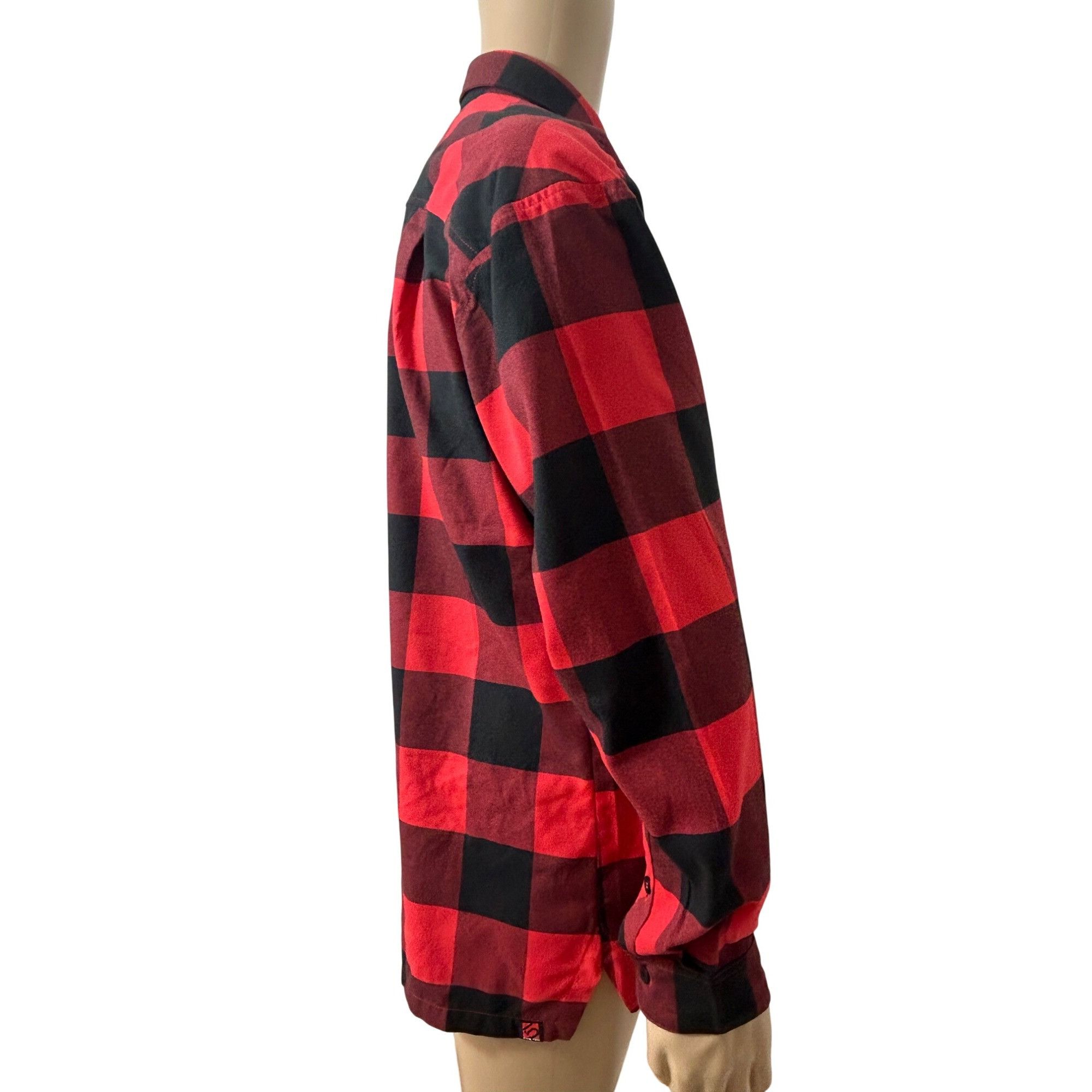 Adidas Adidas Men’s Hiking Flannel Shirt Checkered M Red Maroon Bla Size US M / EU 48-50 / 2 - 16 Thumbnail