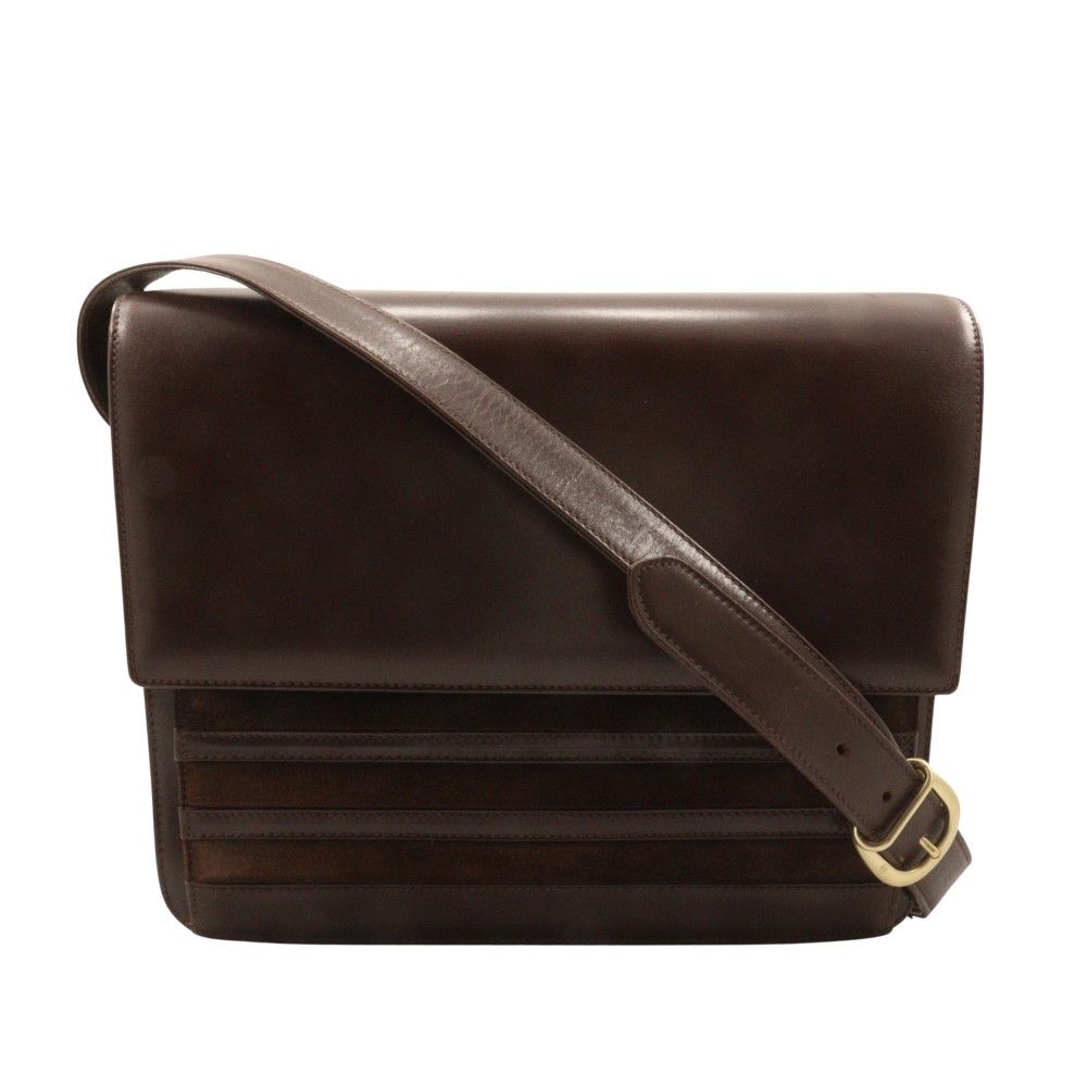 Gucci Gucci Old Gucci shoulder bag Suede and Leather Size ONE SIZE - 1 Thumbnail