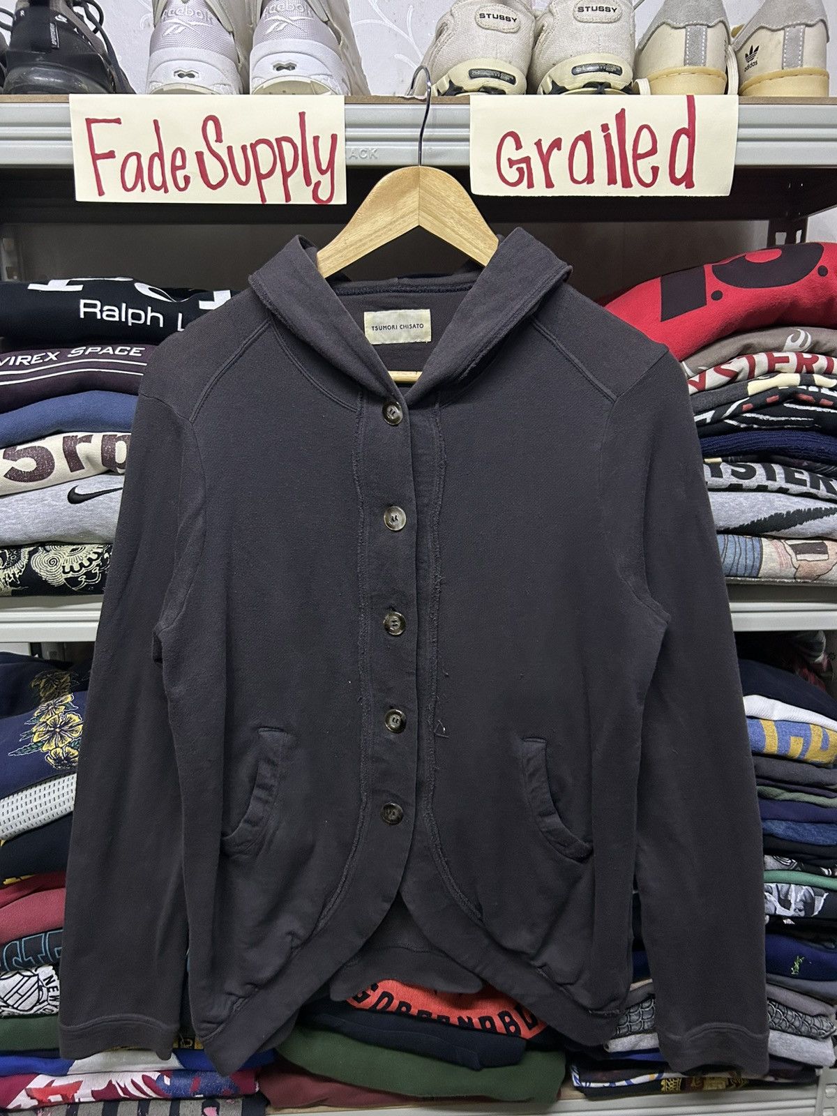 Tsumori Chisato Vintage Rare Tsumori Chisato cardigan hooded Size US M / EU 48-50 / 2 - 1 Thumbnail