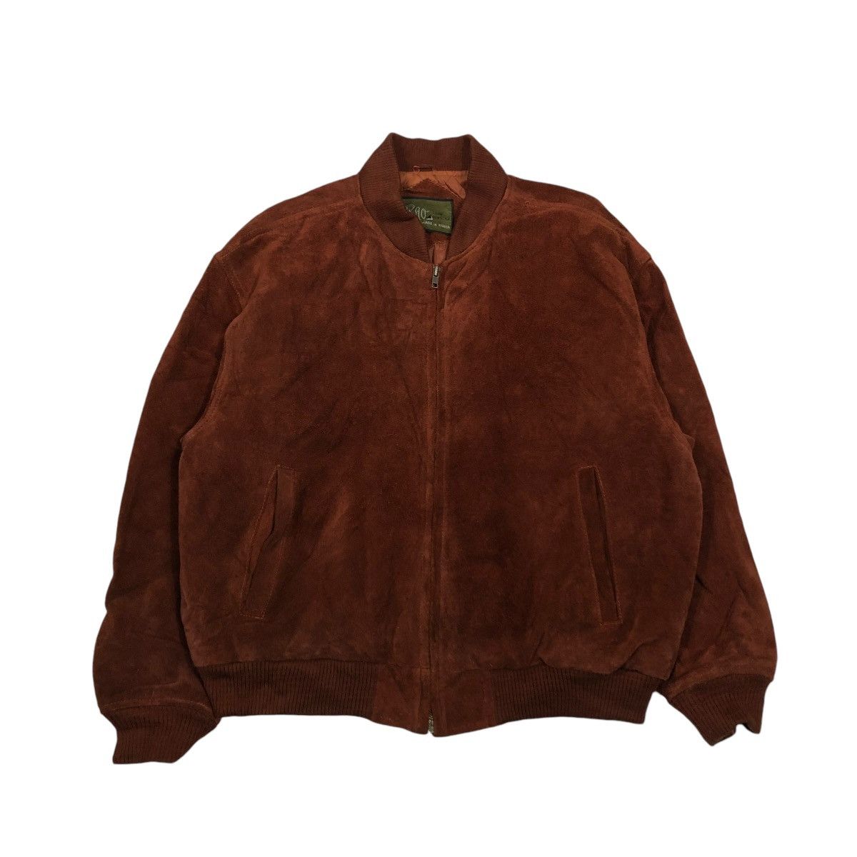 Japanese Brand 🔥VINTAGE LEATHER JACKET COWHIDE RAO BLANKET ISSEY MIYAKE Size US L / EU 52-54 / 3 - 1 Thumbnail