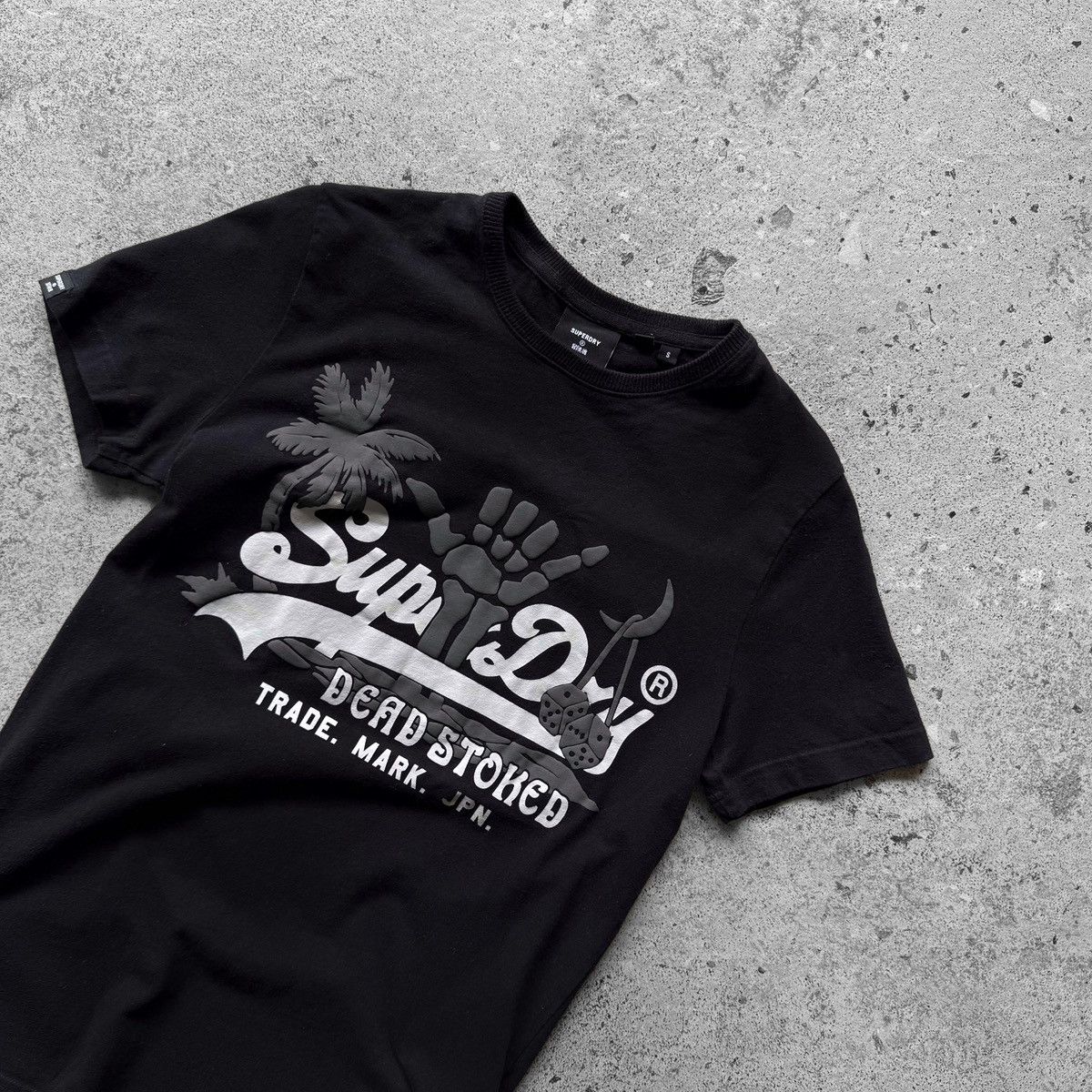 Superdry SuperDry Dead Stoked Black Graphic SS T-Shirt Regular Fit Size US S / EU 44-46 / 1 - 5 Thumbnail