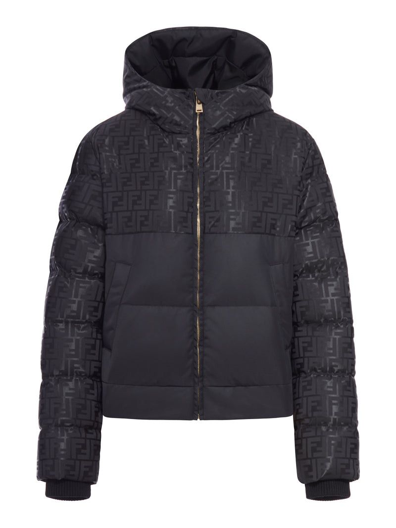 Fendi PADDED JACKET IN FF JACQUARD TECHNICAL FABRIC Size M / US 6-8 / IT 42-44 - 1 Thumbnail