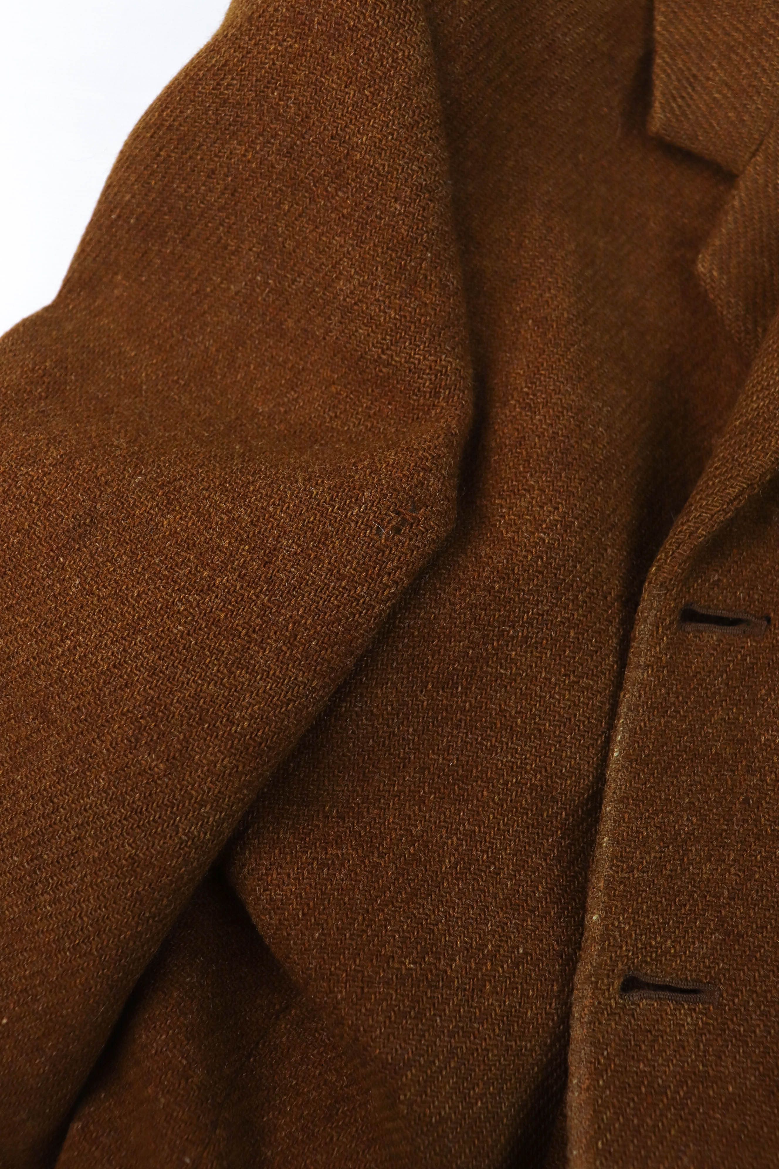 Hackett HACKETT England Made Leather Patches Distressed Tweed Blazer Size US M / EU 48-50 / 2 - 20 Thumbnail