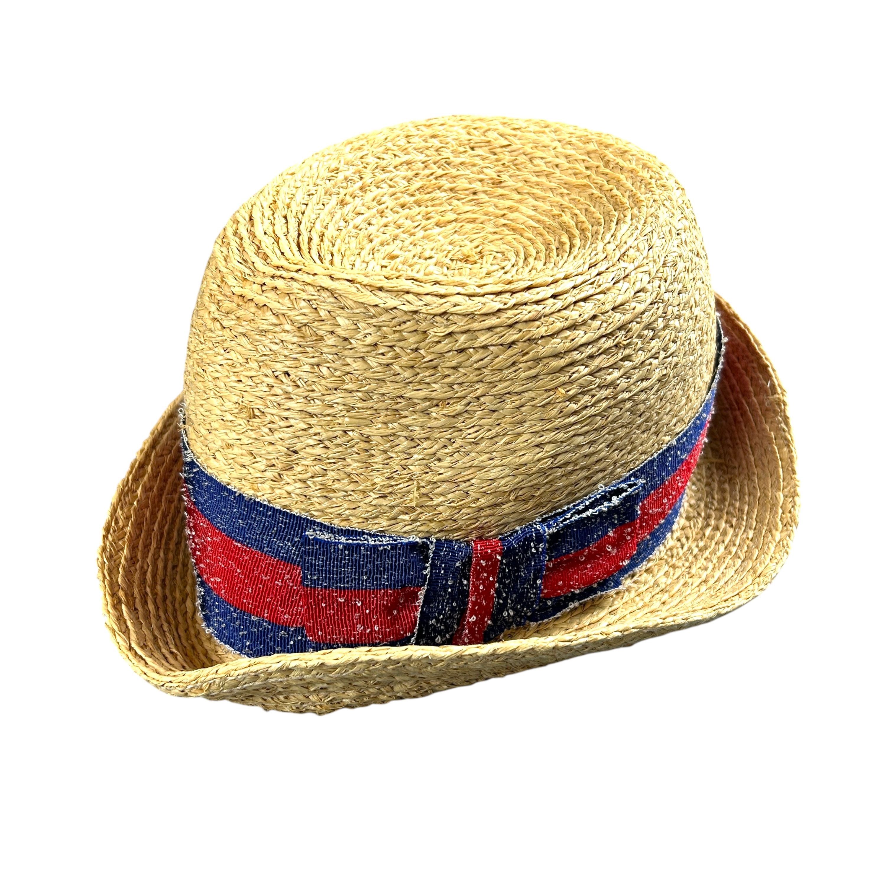Eugenia Kim Eugenia Kim Mens Straw Raffia Hat USA Size L Size 40 - 2 Thumbnail