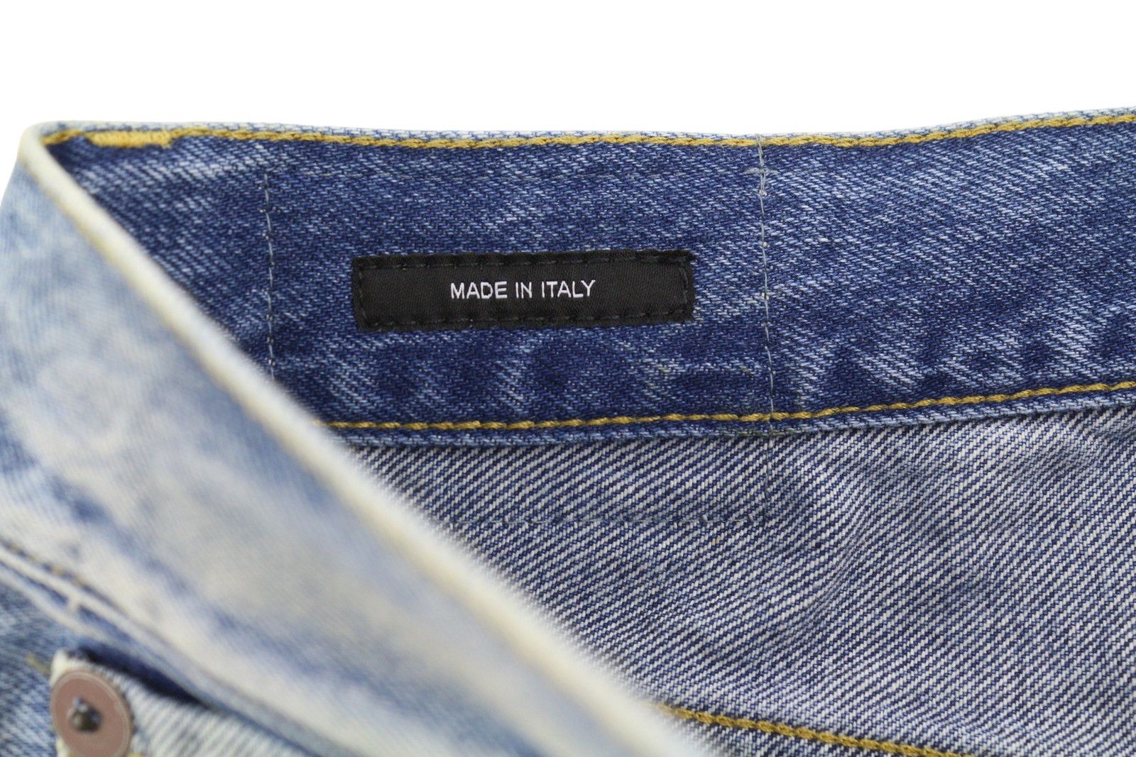 R13 CUFFED X-BF 28 Jasper Faded Denim 87202 Size 28" / US 6 / IT 42 - 6 Thumbnail