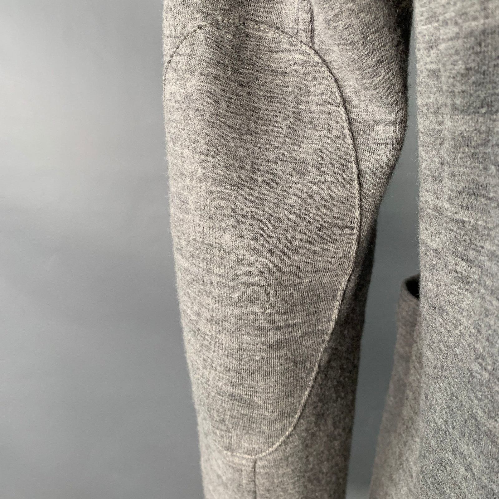 Paul Smith Grey Heather Wool Blend Single Breasted Notch Lapel Buttoned Size US L / EU 52-54 / 3 - 4 Thumbnail