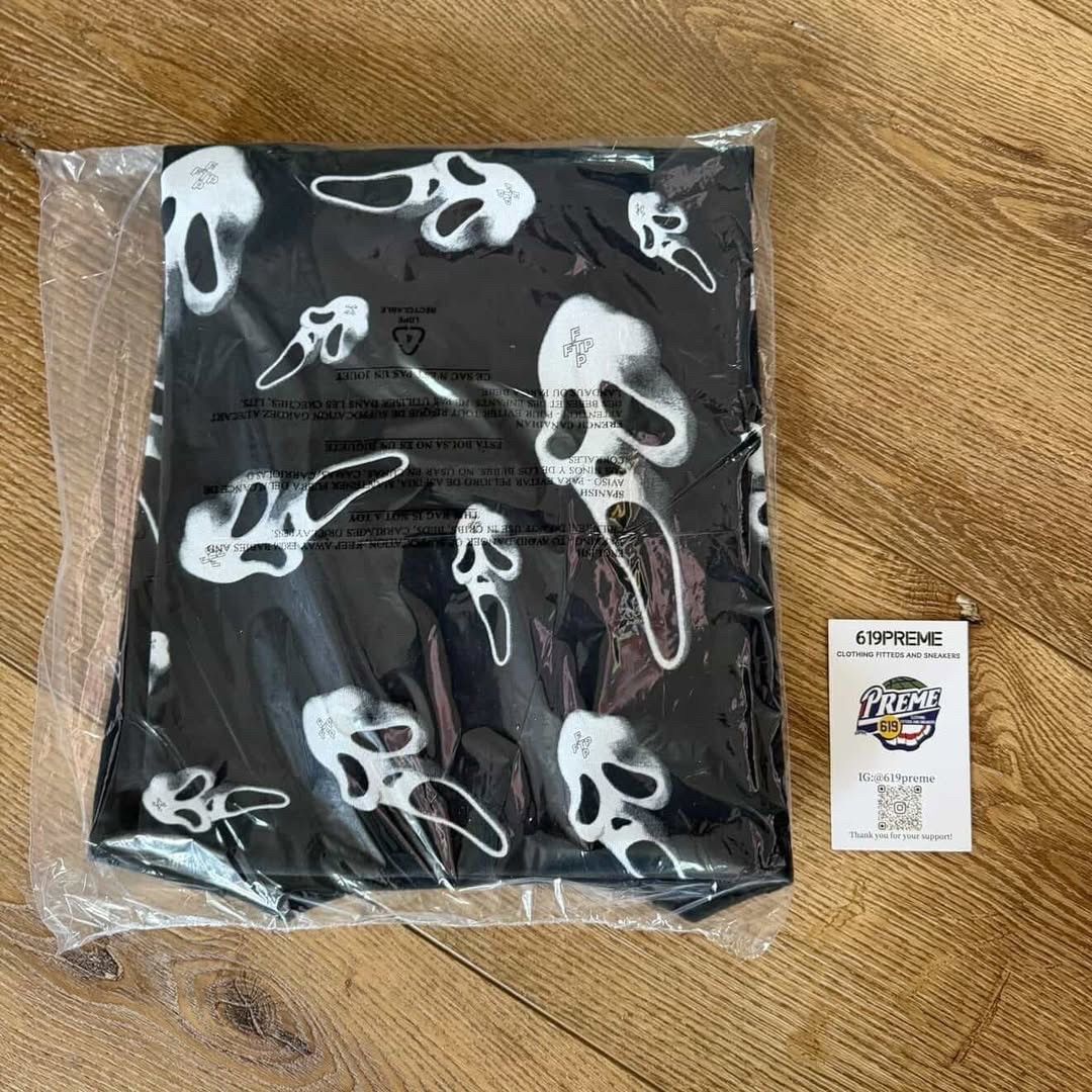 Fuck The Population Fuckthepopulation Ghostface Mask Tee Size US L / EU 52-54 / 3 - 2 Thumbnail