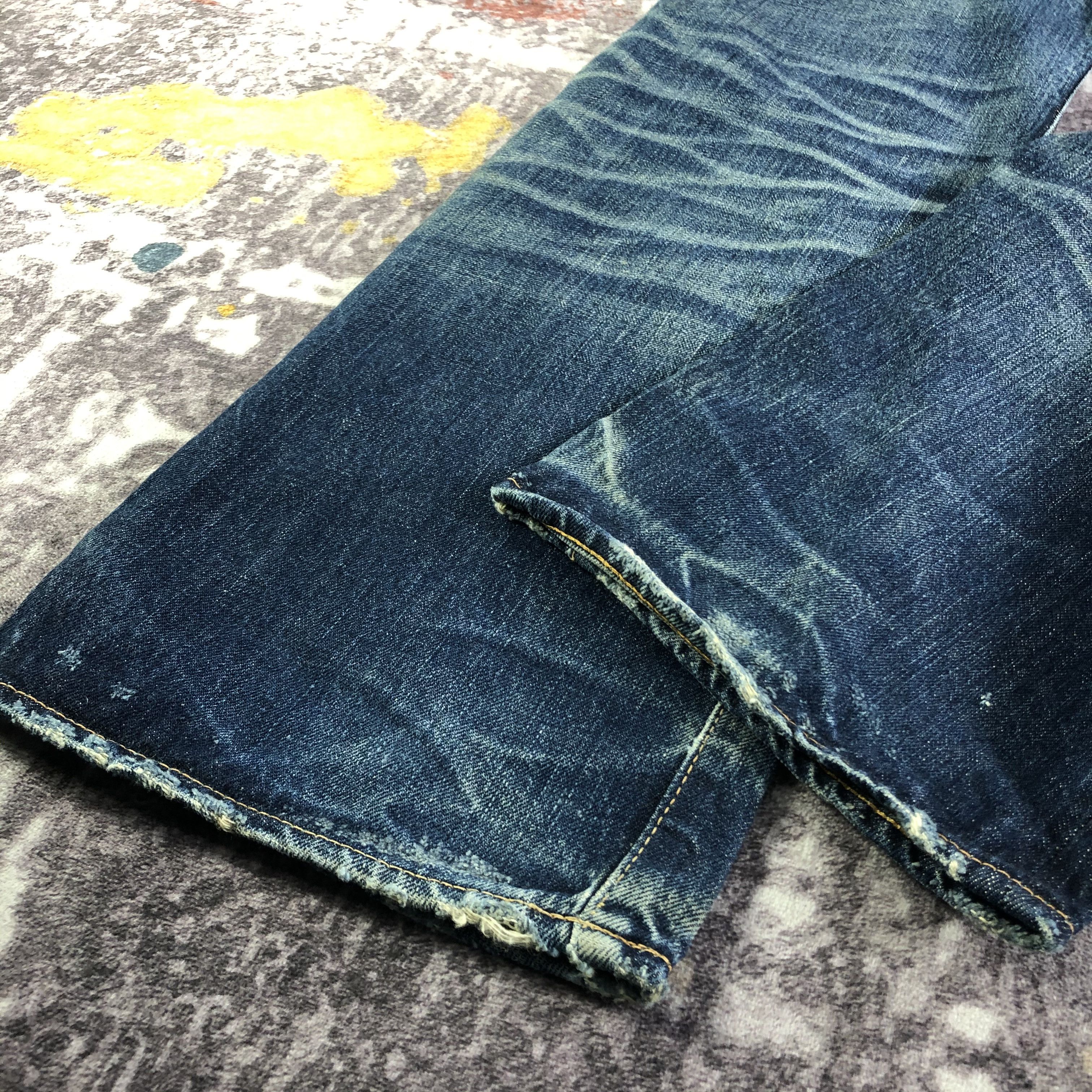 Japanese Brand Vintage Omnigod Redline Jeans-JM3507 Size US 33 - 7 Thumbnail