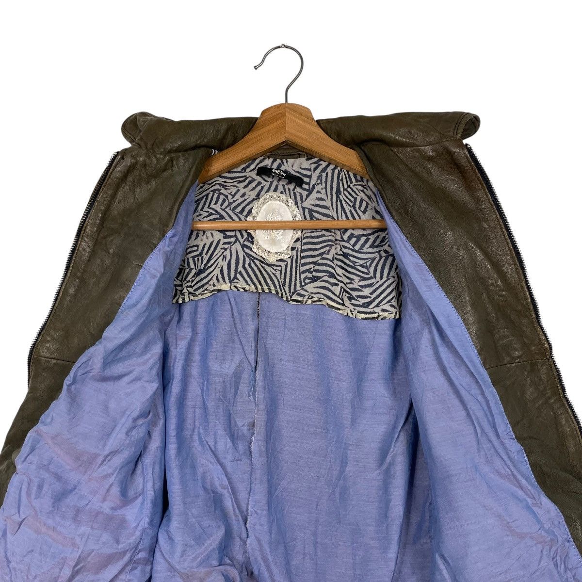 Other Cathy Jane Women Leather Jacket Size M / US 6-8 / IT 42-44 - 12 Thumbnail