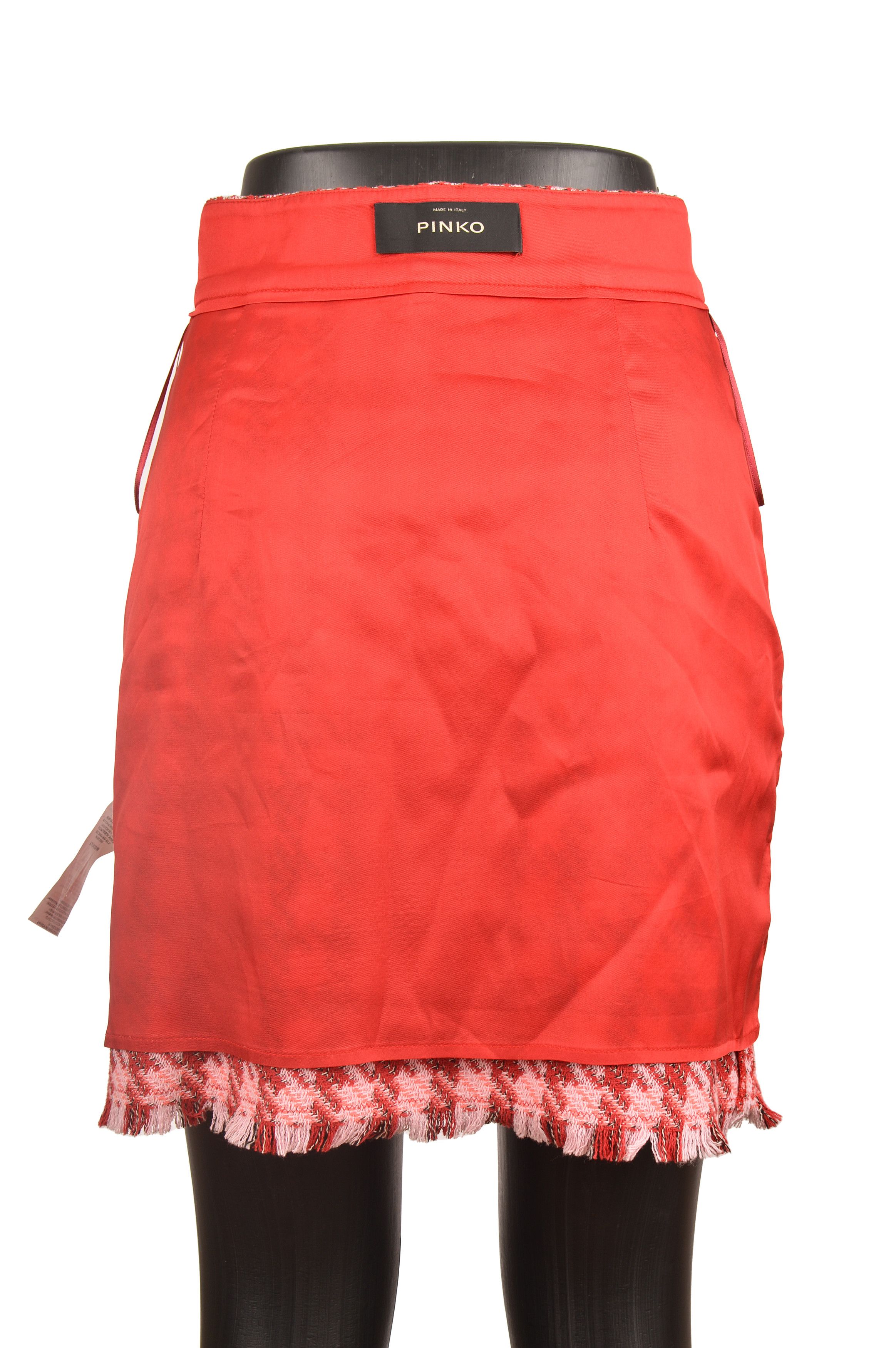 Pinko Pinko Accurato Gonna Syuoia Makrocheck Skirt Size 27" / US 4 / IT 40 - 6 Thumbnail