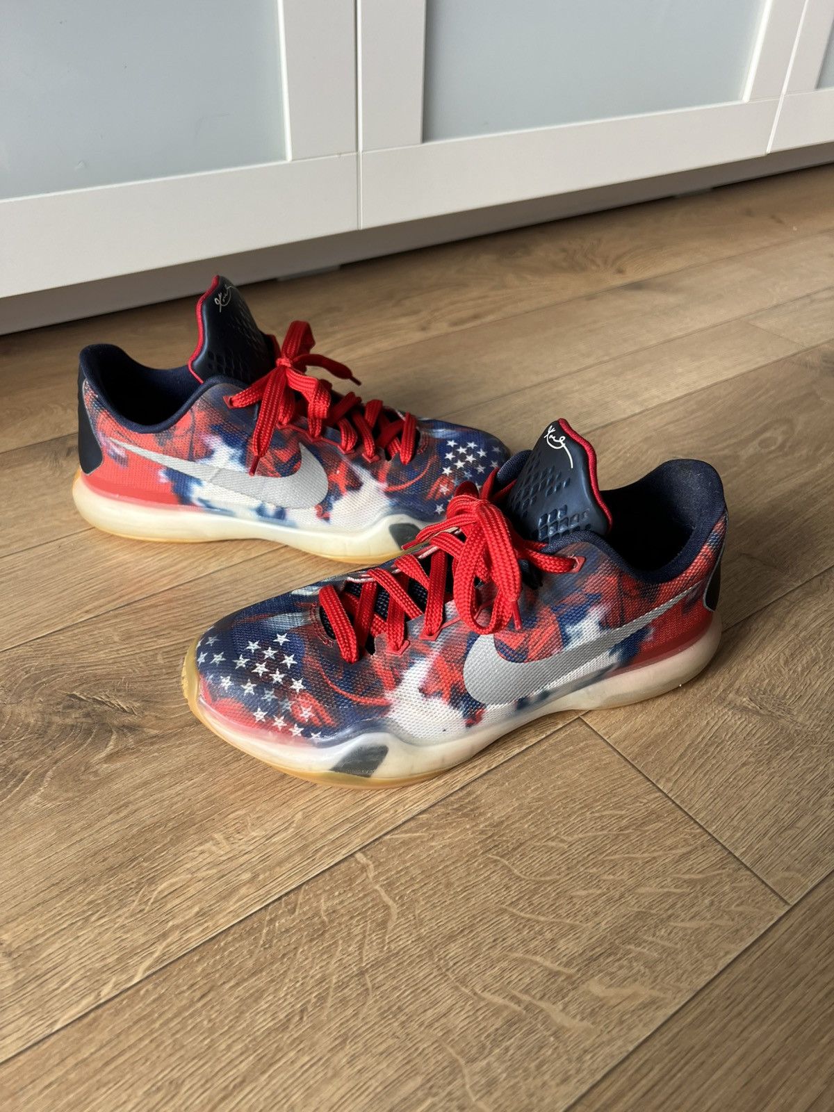 Nike × Vintage Nike Kobe 10 independence day Size US 6 / EU 39 - 3 Thumbnail