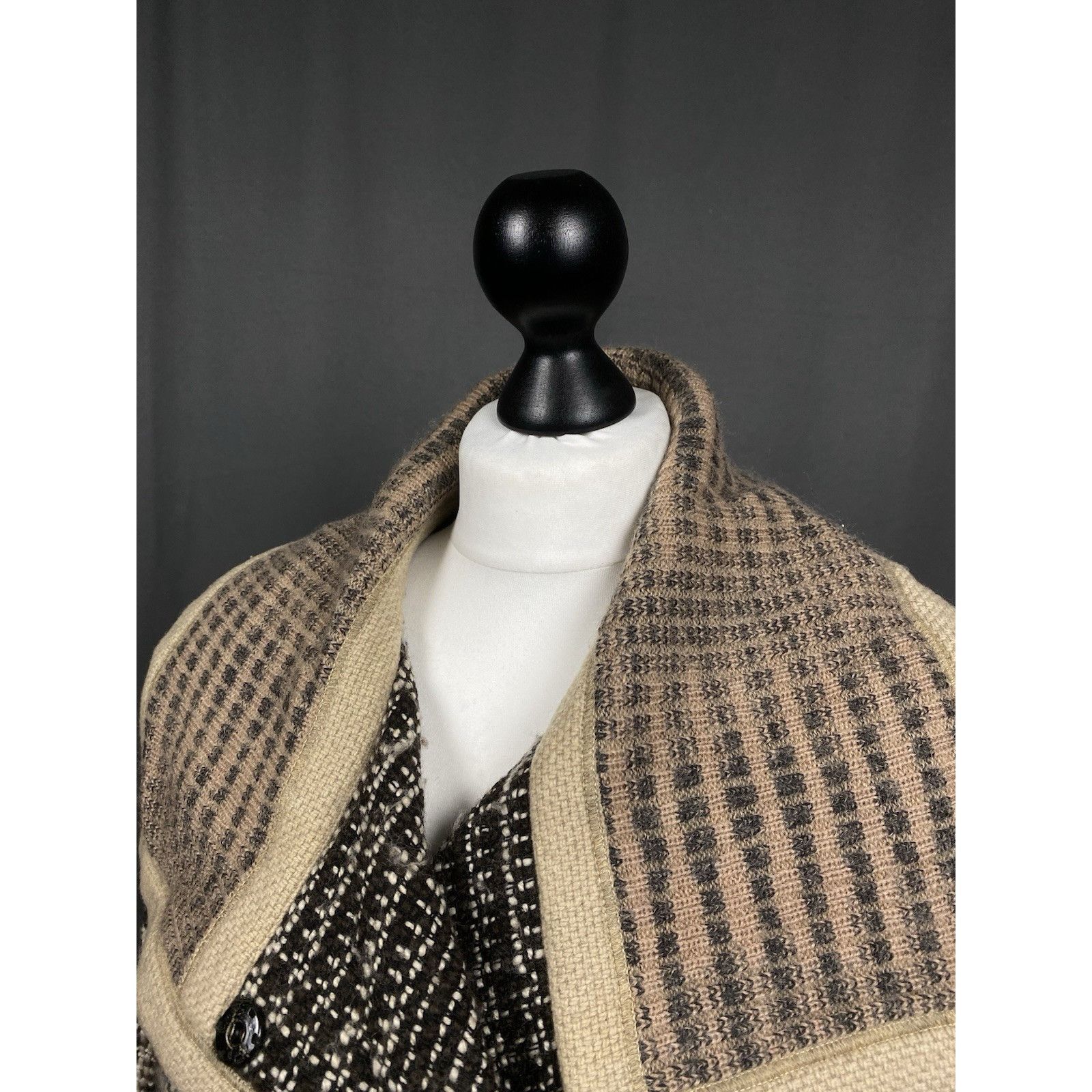 Missoni MINT! Missoni Women's Beige Multicolored Wool Sleeveless Cap Size L / US 10 / IT 46 - 4 Thumbnail