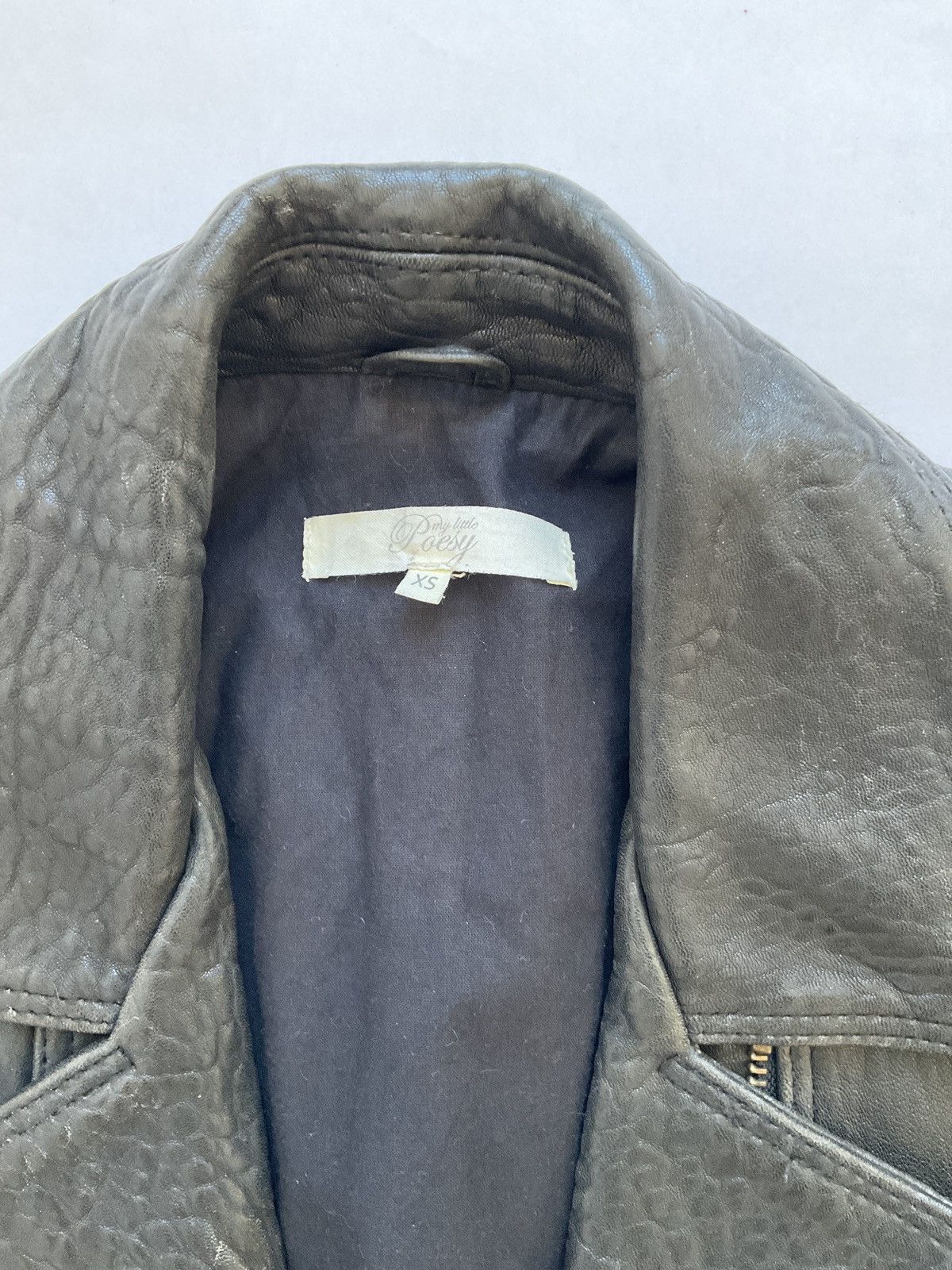 Vintage Black leather Perfecto Size XS / US 0-2 / IT 36-38 - 4 Thumbnail
