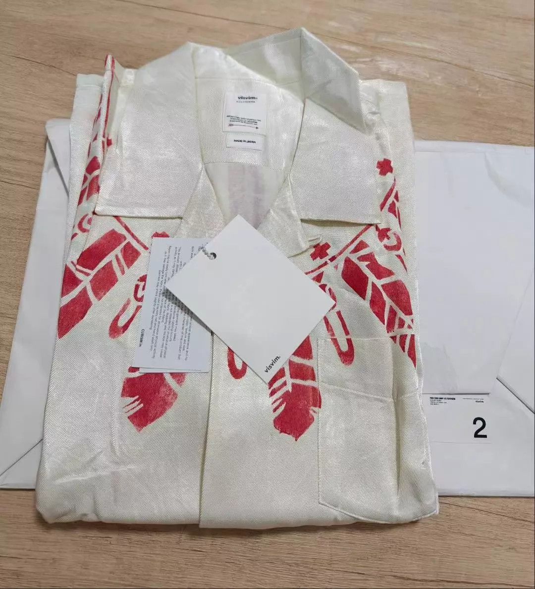 Visvim visvim 19SS SPOT FREE EDGE SHIRT Feathers Ivory 2 Size US M / EU 48-50 / 2 - 7 Thumbnail