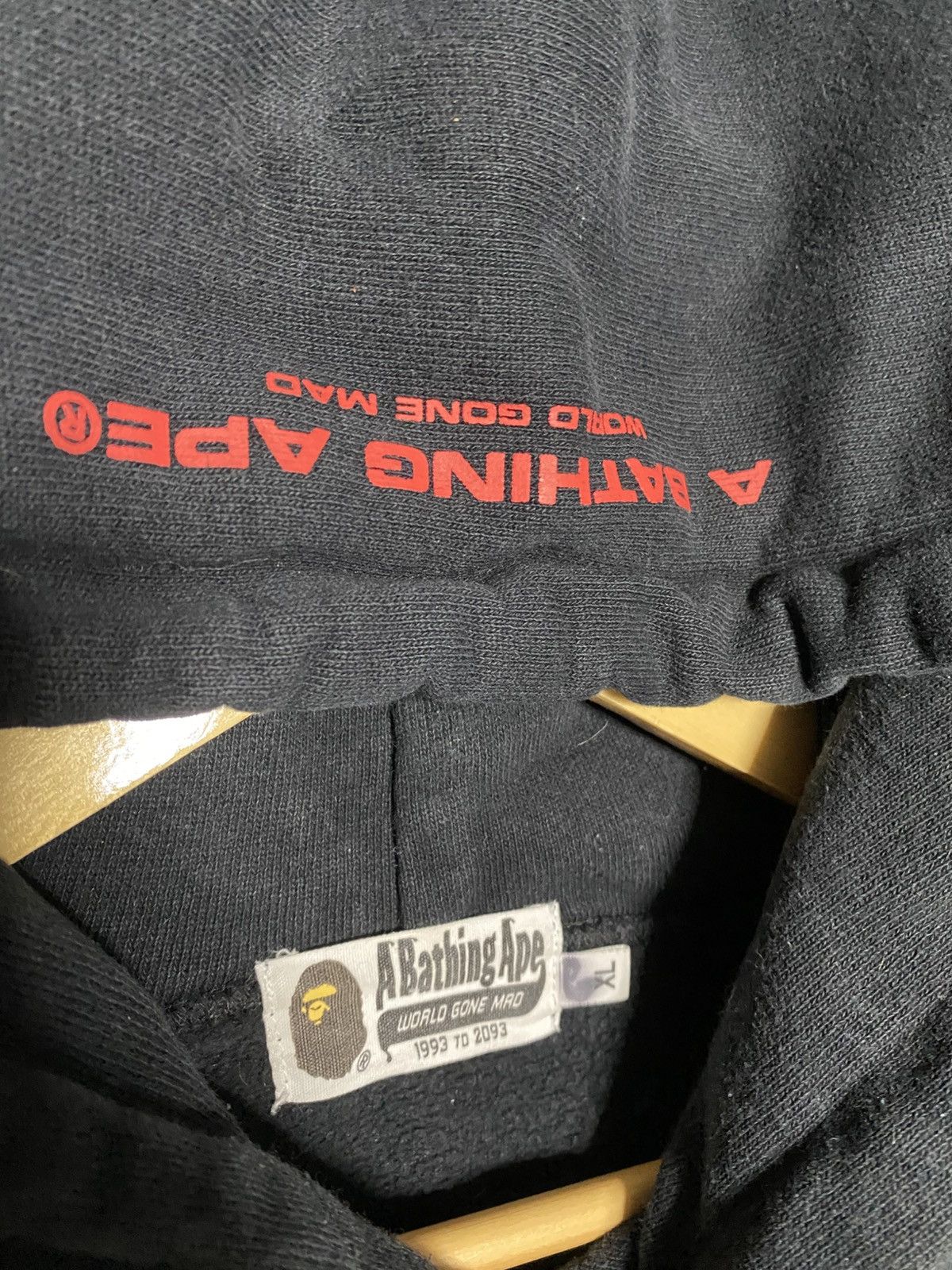 Bape bathing ape hoodie Size US XL / EU 56 / 4 - 2 Thumbnail