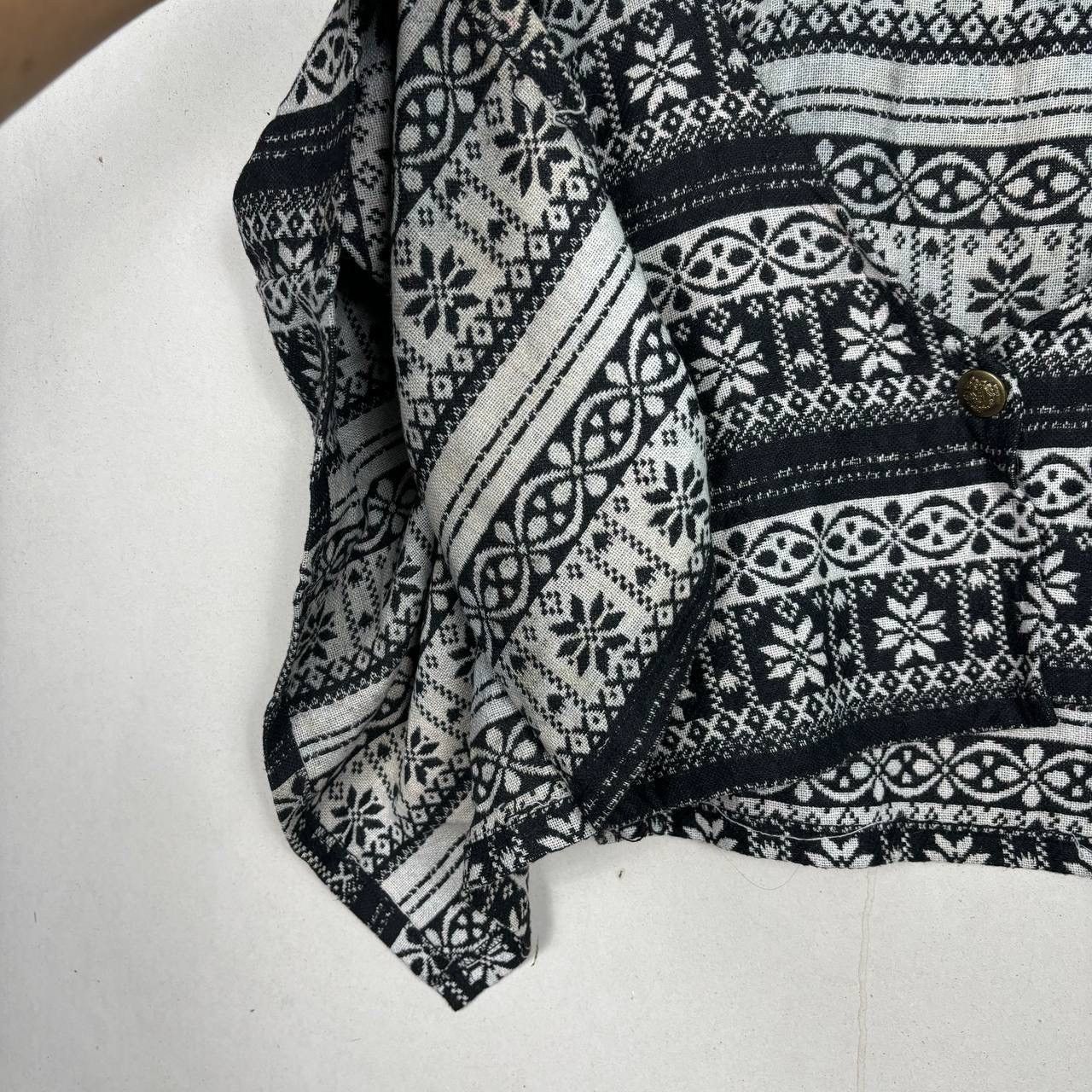 Cloak × Native Vintage Native Navajo Knitted Poncho Cloaks Capes Size US M / EU 48-50 / 2 - 5 Thumbnail