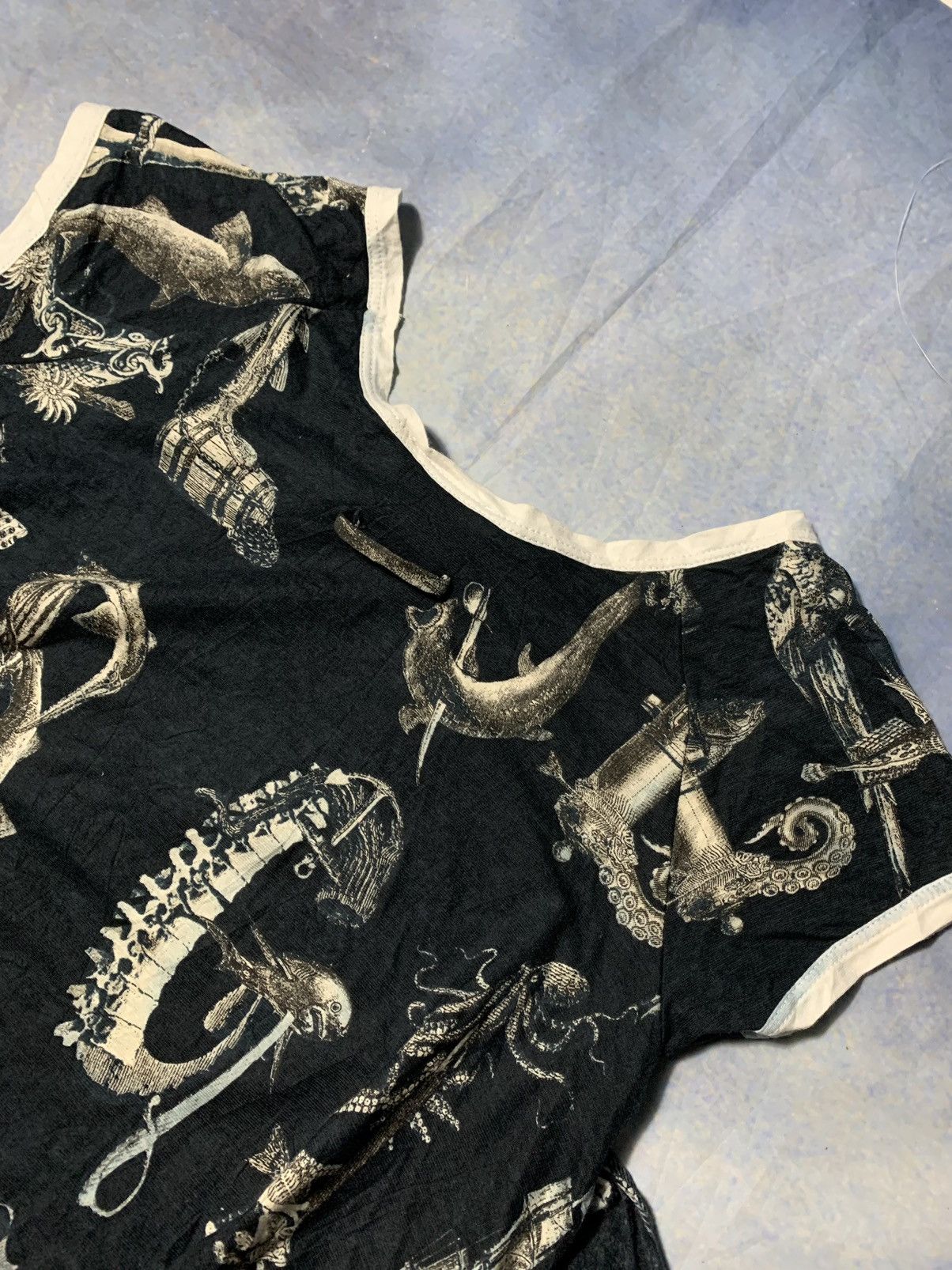 Jean Paul Gaultier Jean Paul Gaultier Sea Creature Printed Top Size S / US 4 / IT 40 - 5 Thumbnail