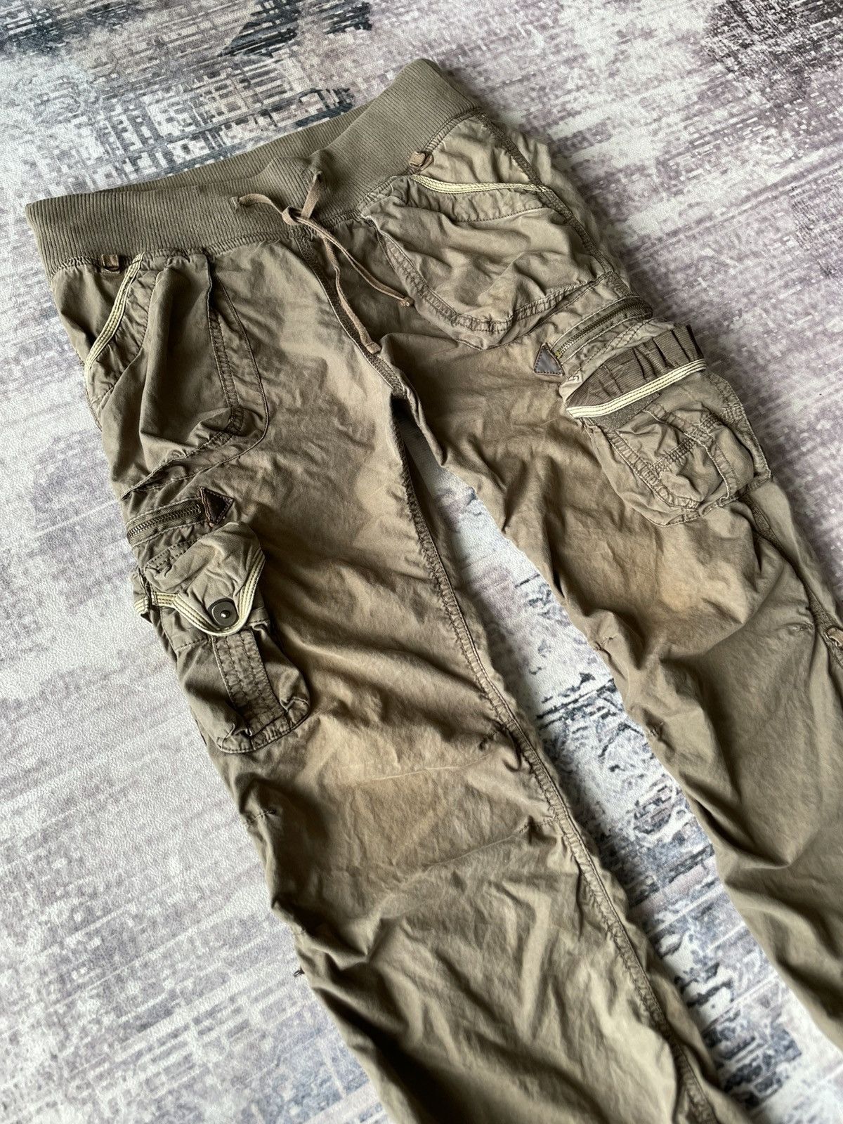 GOA Vintage GOA Parachute Cargo Pants Size US 32 / EU 48 - 3 Thumbnail