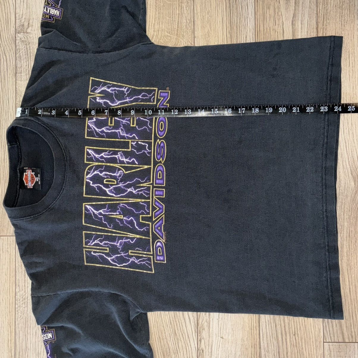Harley Davidson 90s Harley Davidson lightning long sleeve tee Size US M / EU 48-50 / 2 - 6 Thumbnail