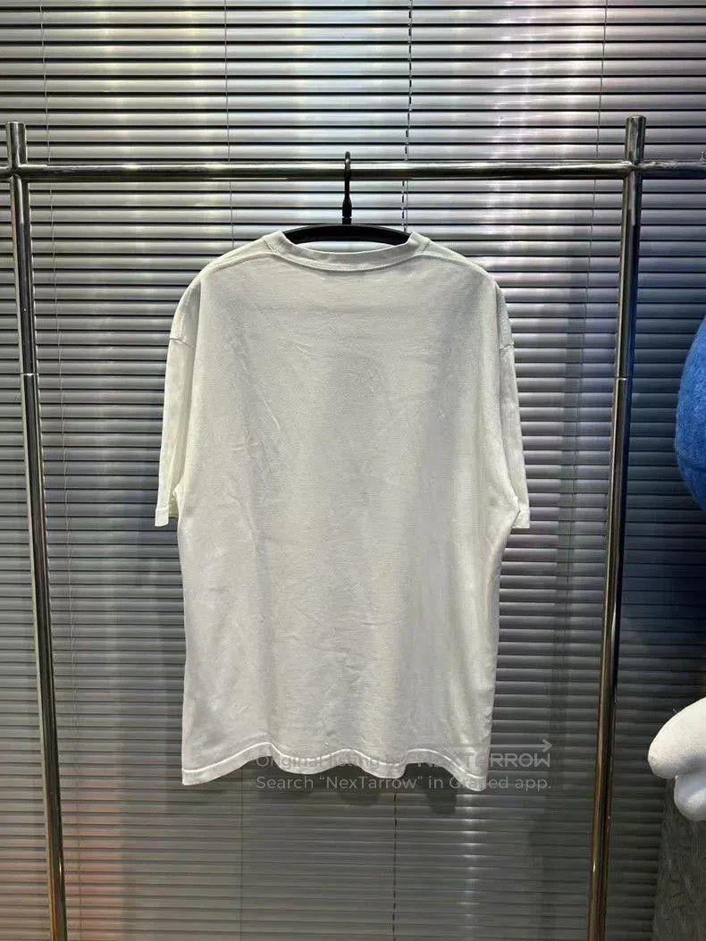 Balenciaga Balenciaga Chest Logo White Short Sleeve Tee. Size US S / EU 44-46 / 1 - 2 Thumbnail