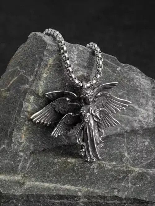 Vintage Premium Angel Necklace Size ONE SIZE - 2 Thumbnail