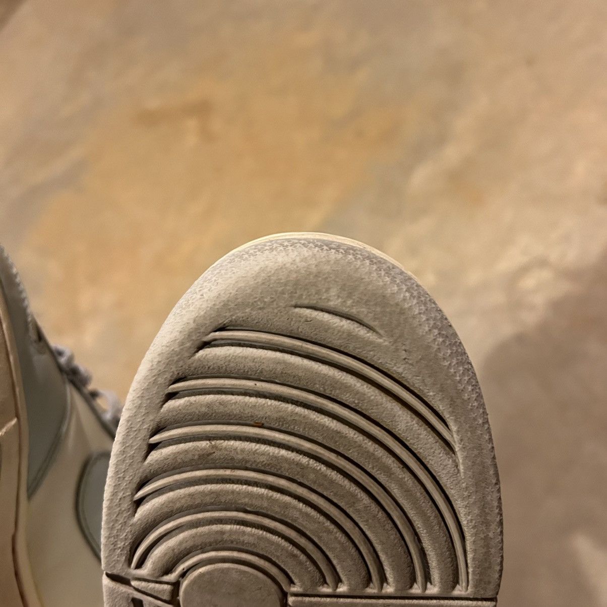 Nike × Vintage Nike Dunk High Vntg Sail/Neutral Grey 2008 US 10 Size US 10 / EU 43 - 7 Thumbnail