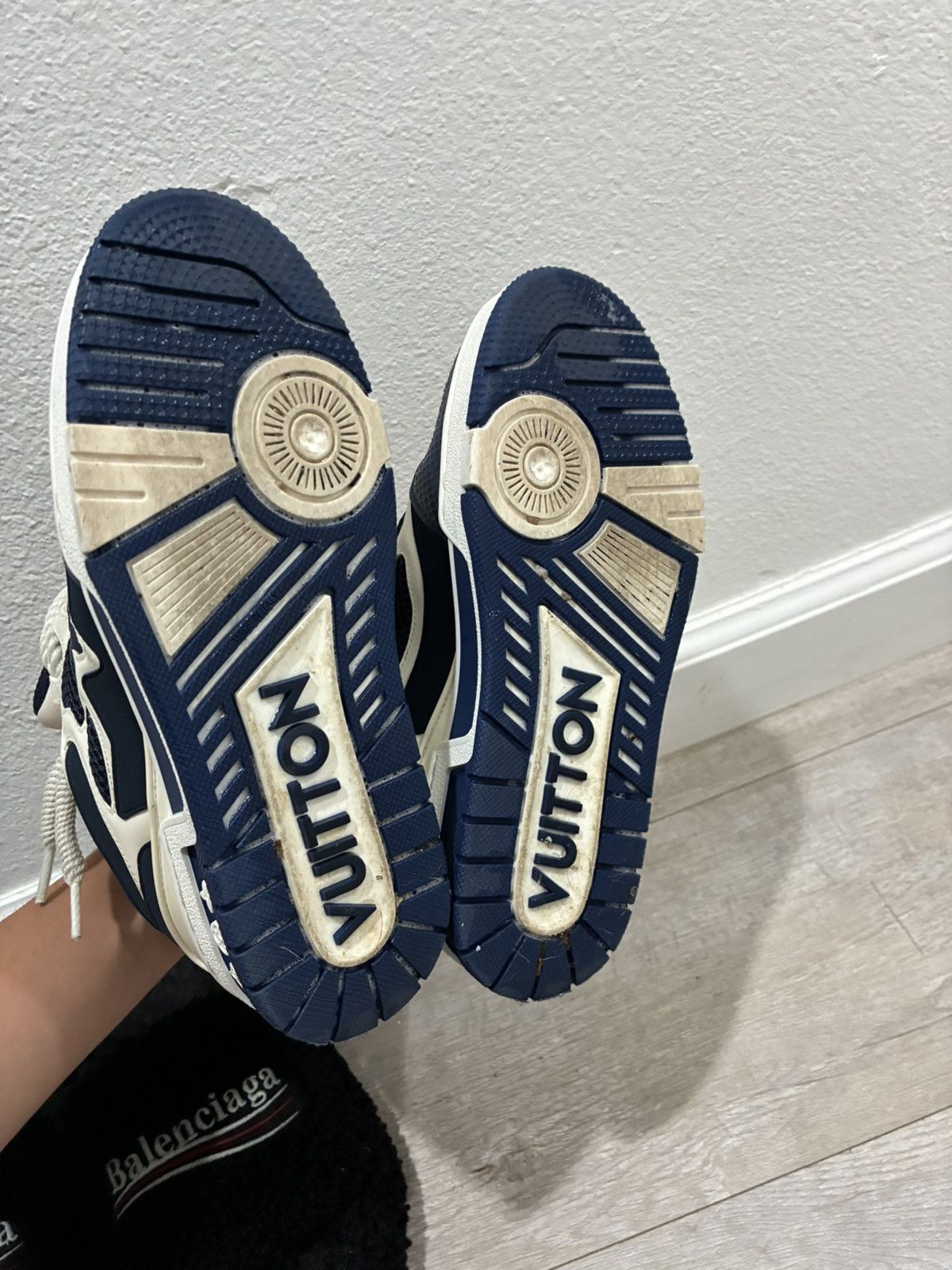 Louis Vuitton Louis Vuitton Skates Navy blue Size US 5.5 / IT 35.5 - 3 Thumbnail