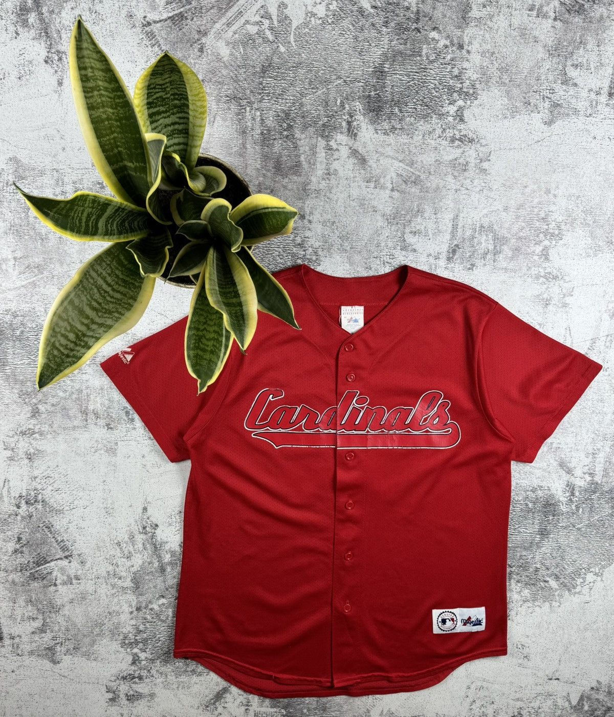 Majestic CARDINALS Isringhausen 44 USA Baseball Jersey USA T Shirt Size US L / EU 52-54 / 3 - 2 Thumbnail