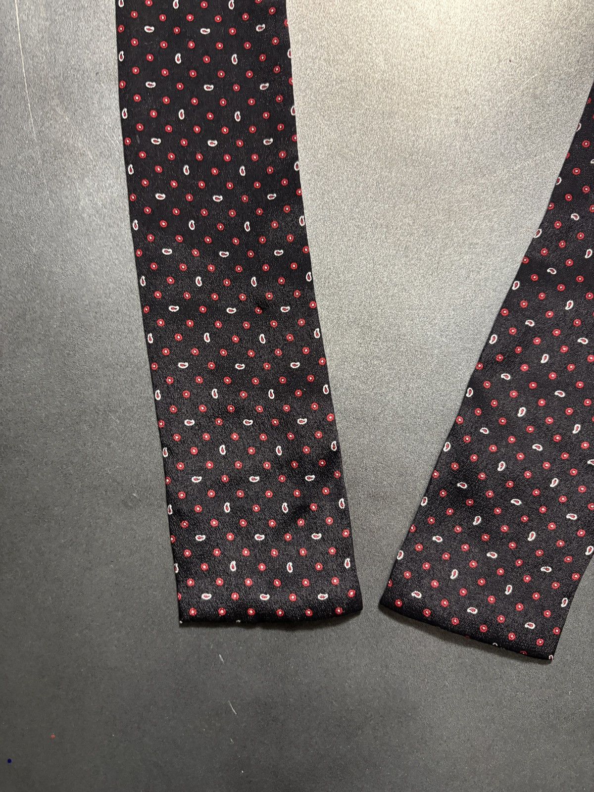 Vicky Davis Vintage Slik Cravat Bowtie Ascot Neckerchief Vicky Davis Tie Size ONE SIZE - 6 Thumbnail