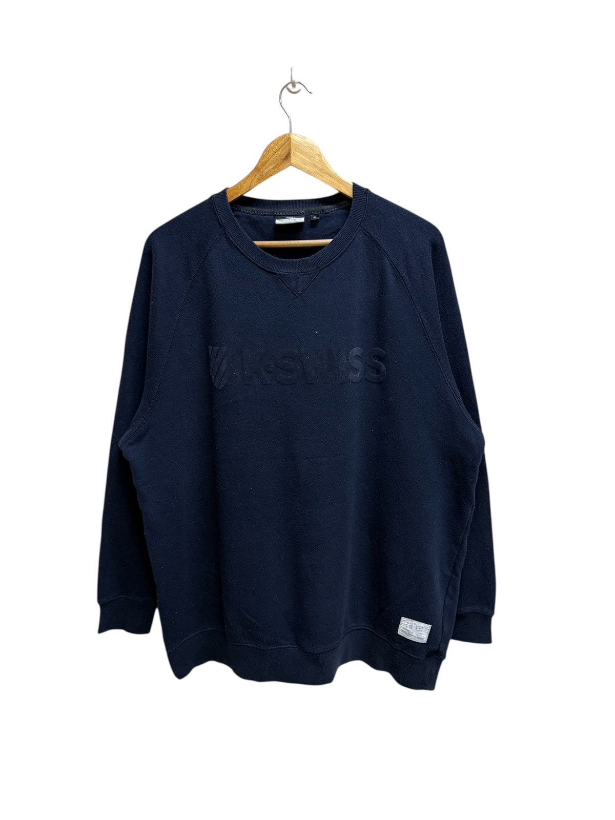 K-Swiss K.Swiss Spellout Logo Sweatshirt Size US XXL / EU 58 / 5 - 1 Thumbnail