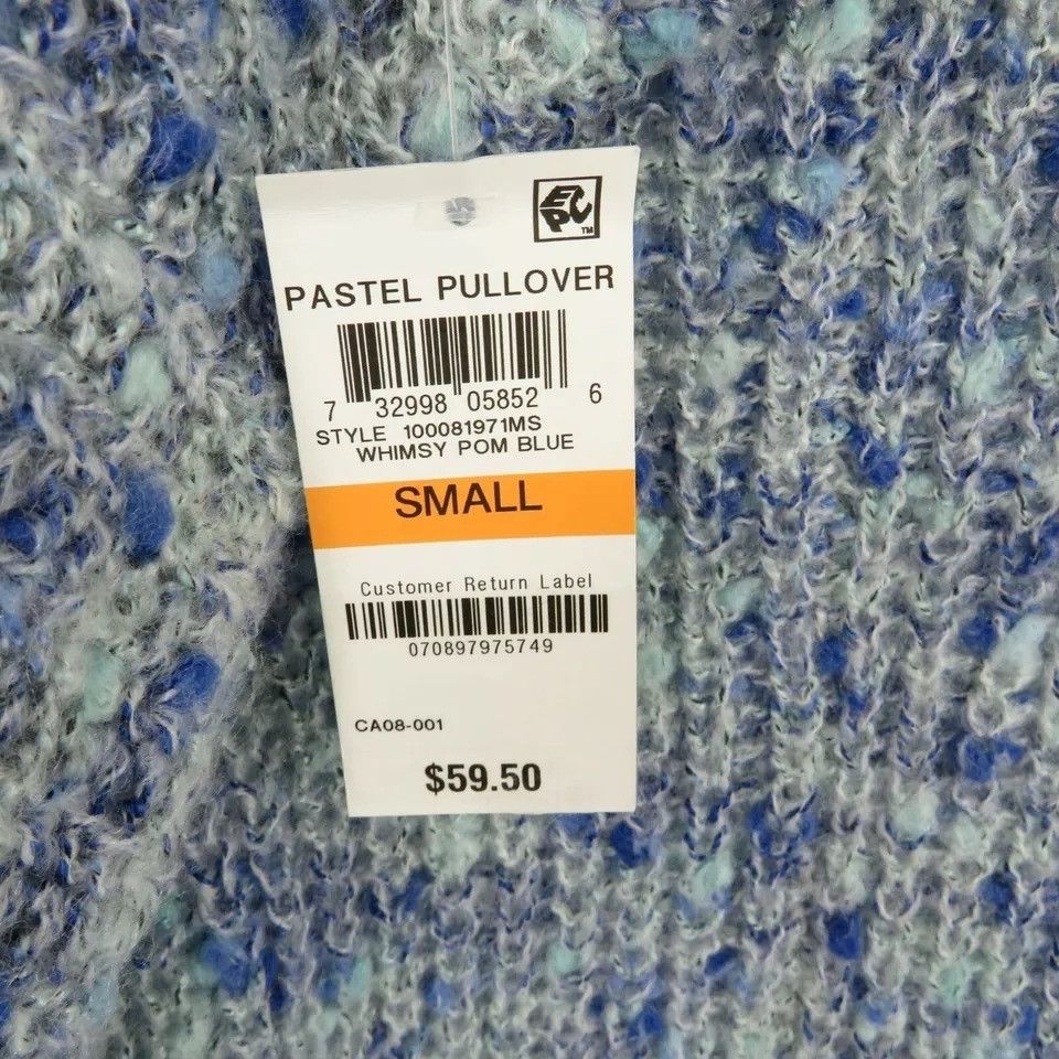 Other Style & Co Women's Pastel Pullover V-Neck Sweater S Blue NW Size S / US 4 / IT 40 - 5 Thumbnail