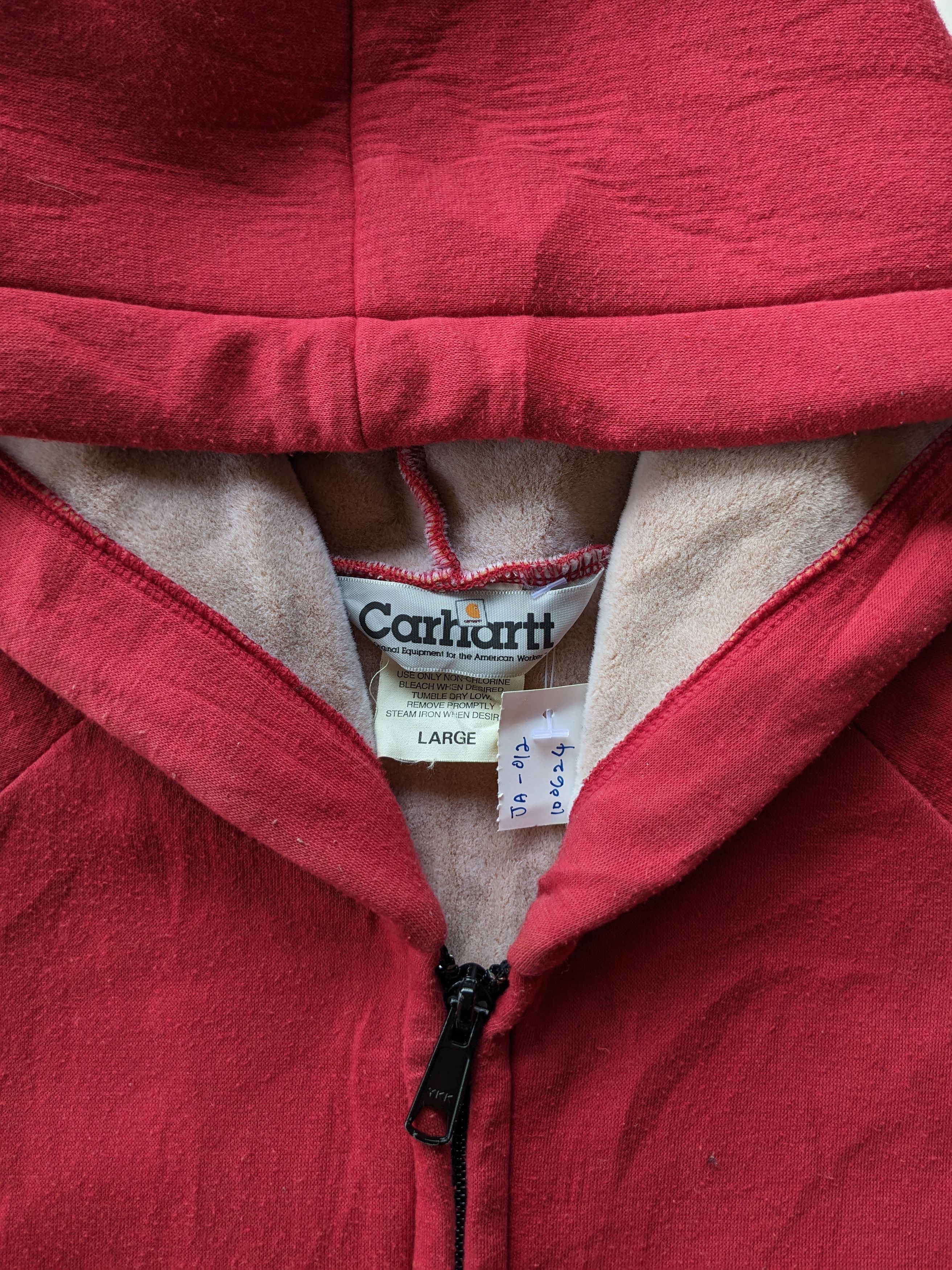 Carhartt Vintage Carhartt hoodie Size US L / EU 52-54 / 3 - 5 Thumbnail