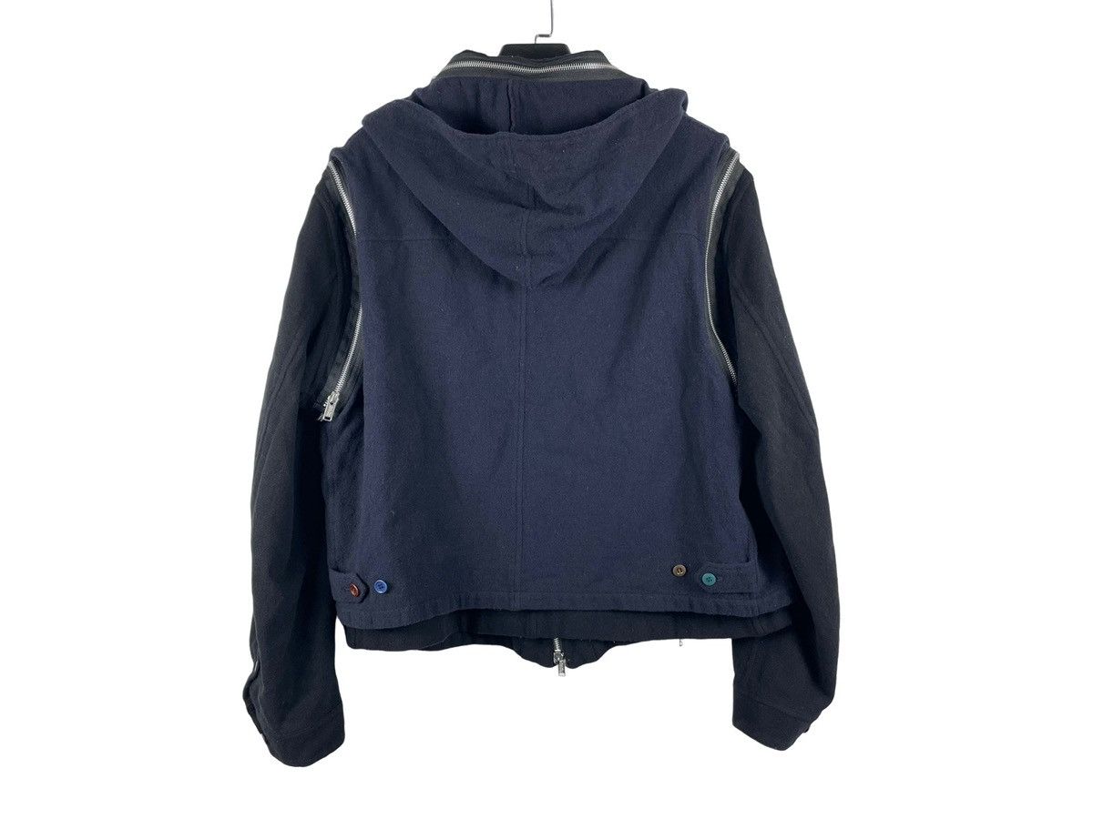 Undercover Undercover 3-Way Double Zip Wool Jacket AW21 Size US L / EU 52-54 / 3 - 3 Thumbnail