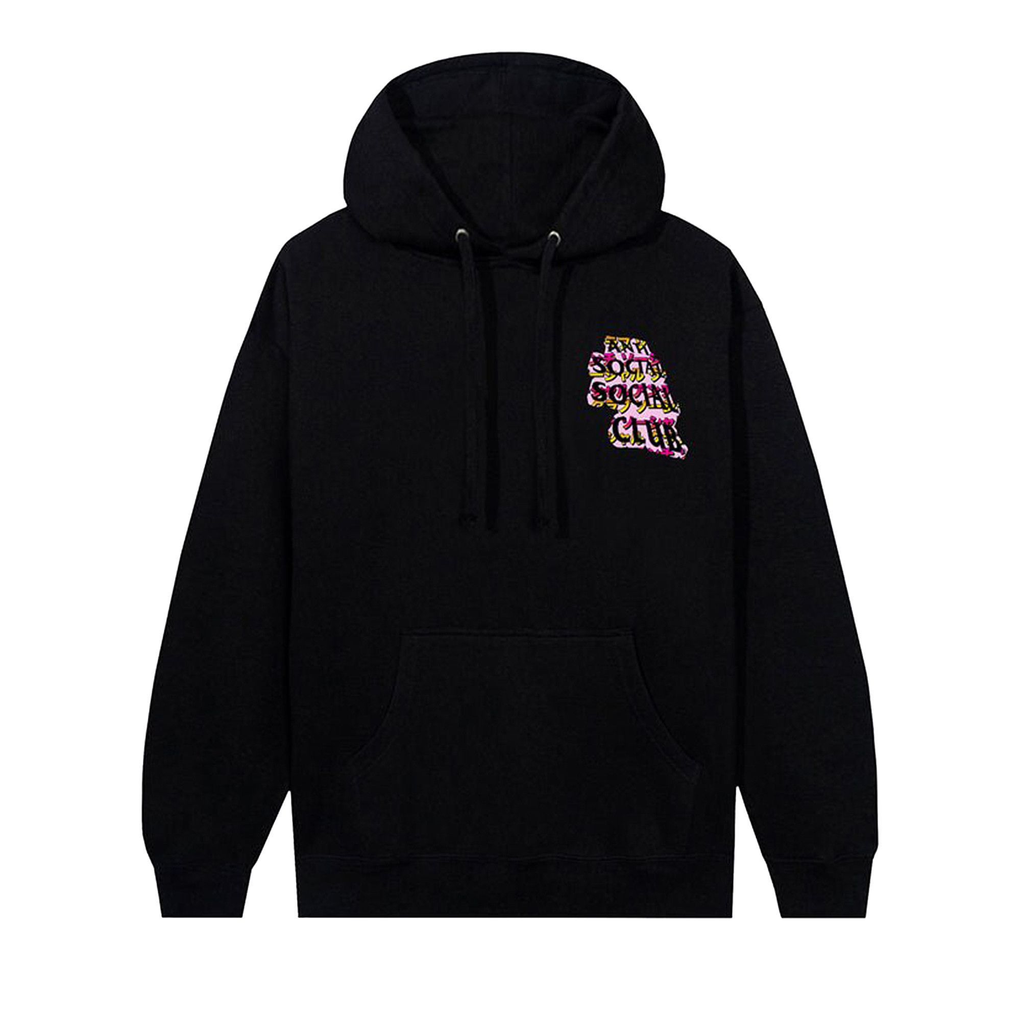 Anti Social Social Club Peach Love Black Hoodie (Asia Exclusive  