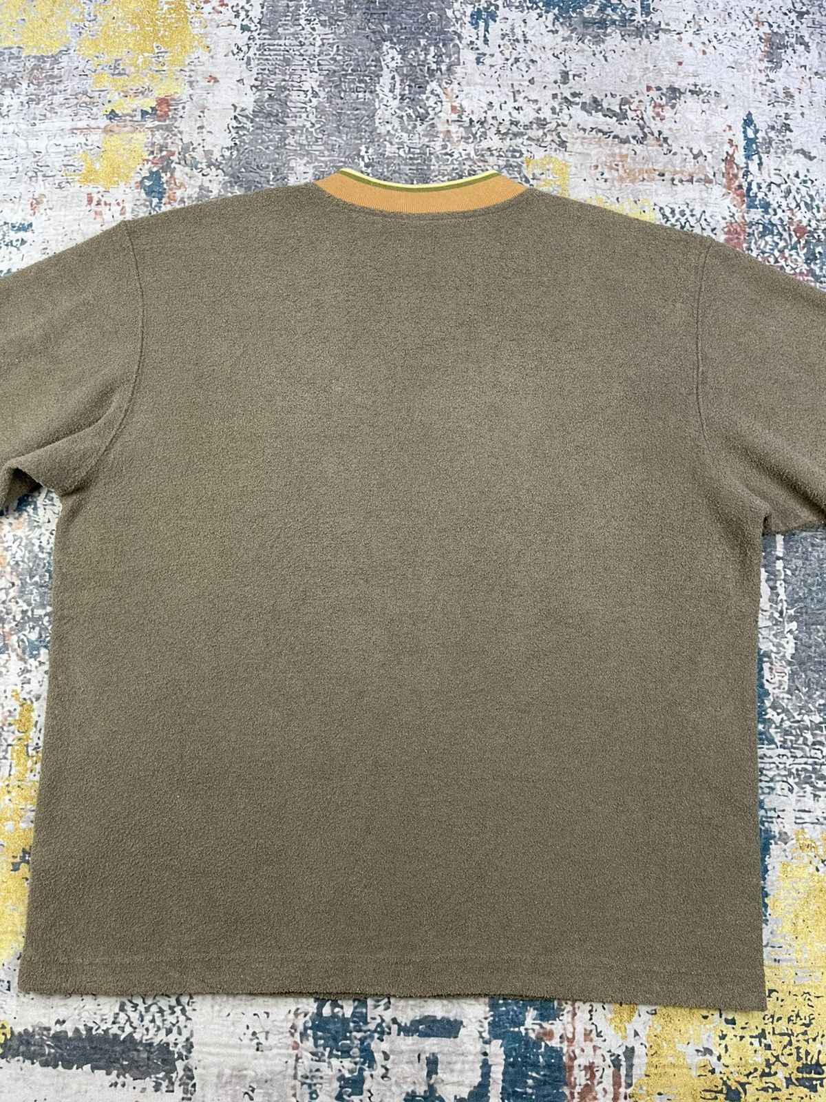 Stussy Vtg 90s Stussy V-Neck Pull Over Sweatshirt Size US XL / EU 56 / 4 - 8 Thumbnail